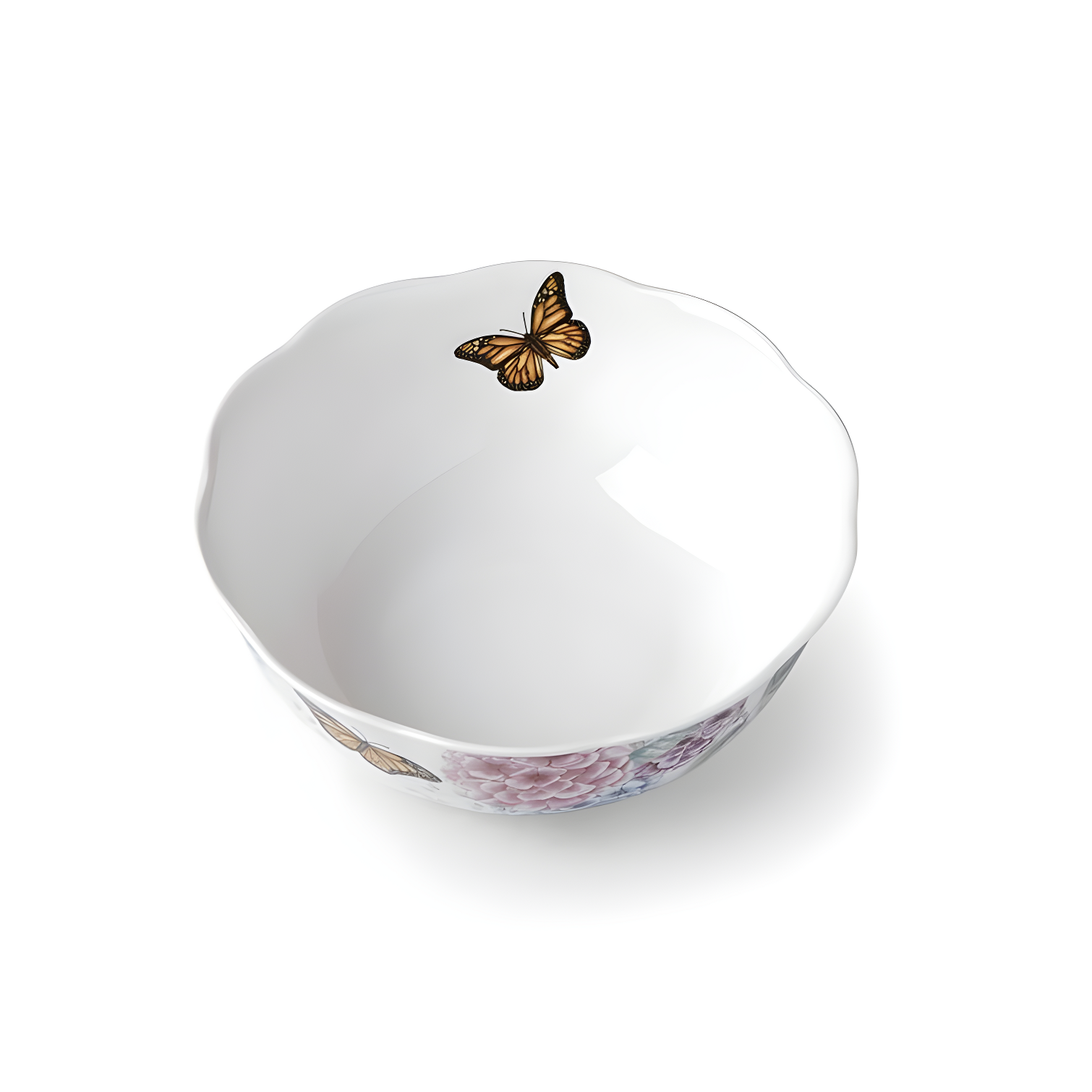 Lenox Lenox Butterfly Meadow Hydrangea Serving Bowl