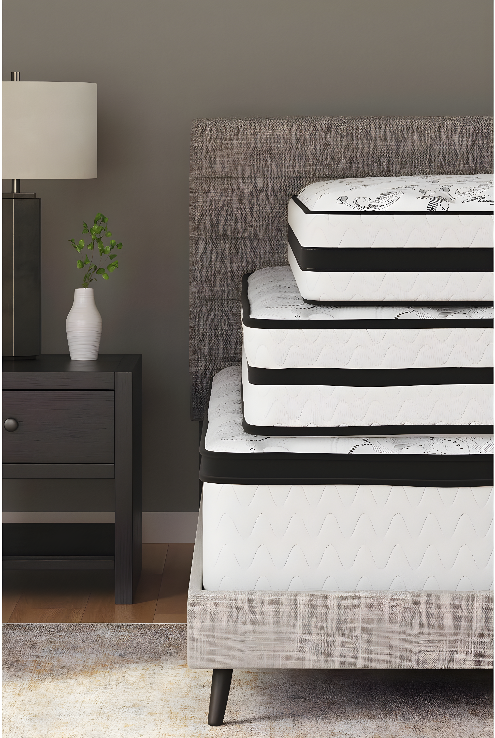 Chime 12" Ultra Plush Hybrid Mattress