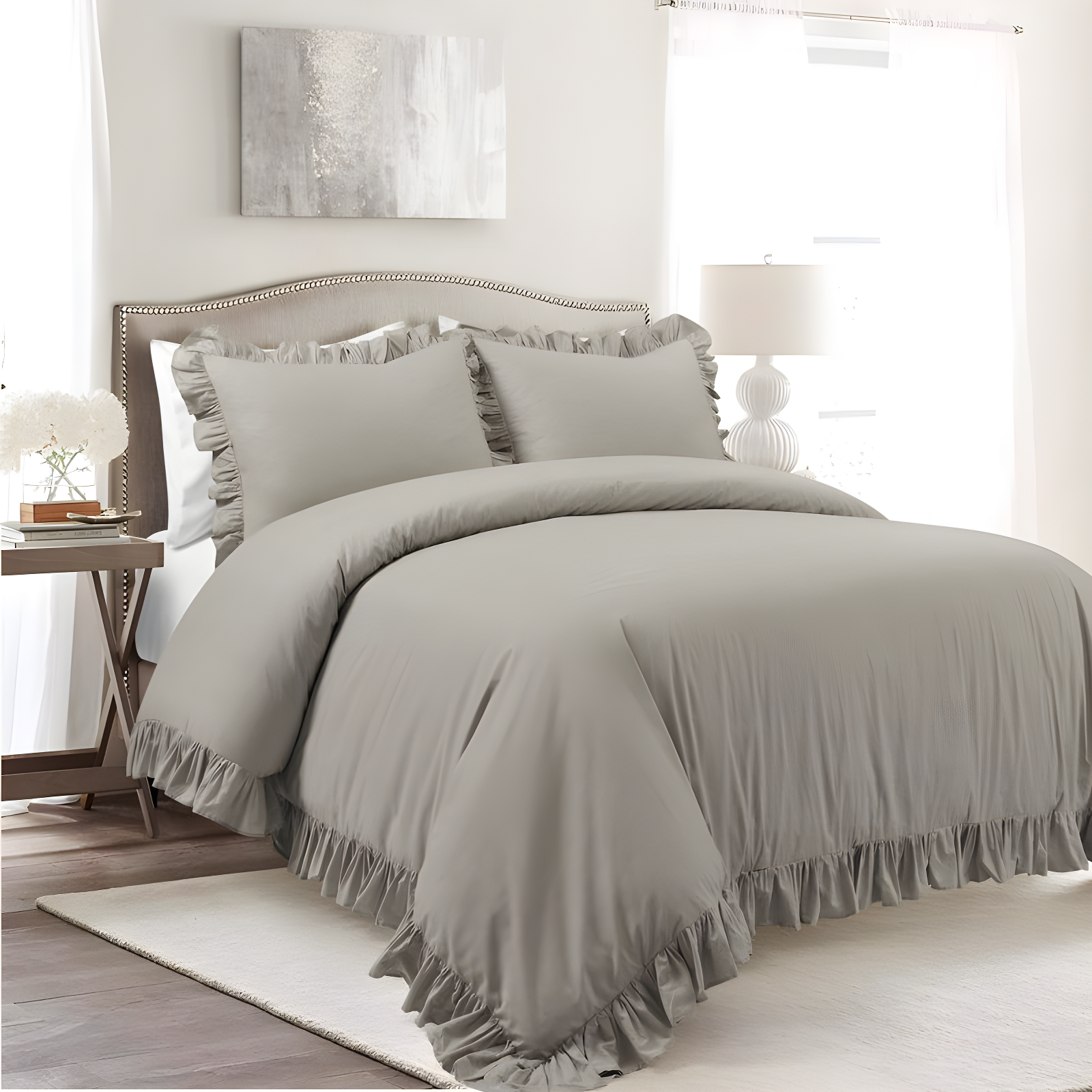 Lush Decor Cotton Duvet Cover Set