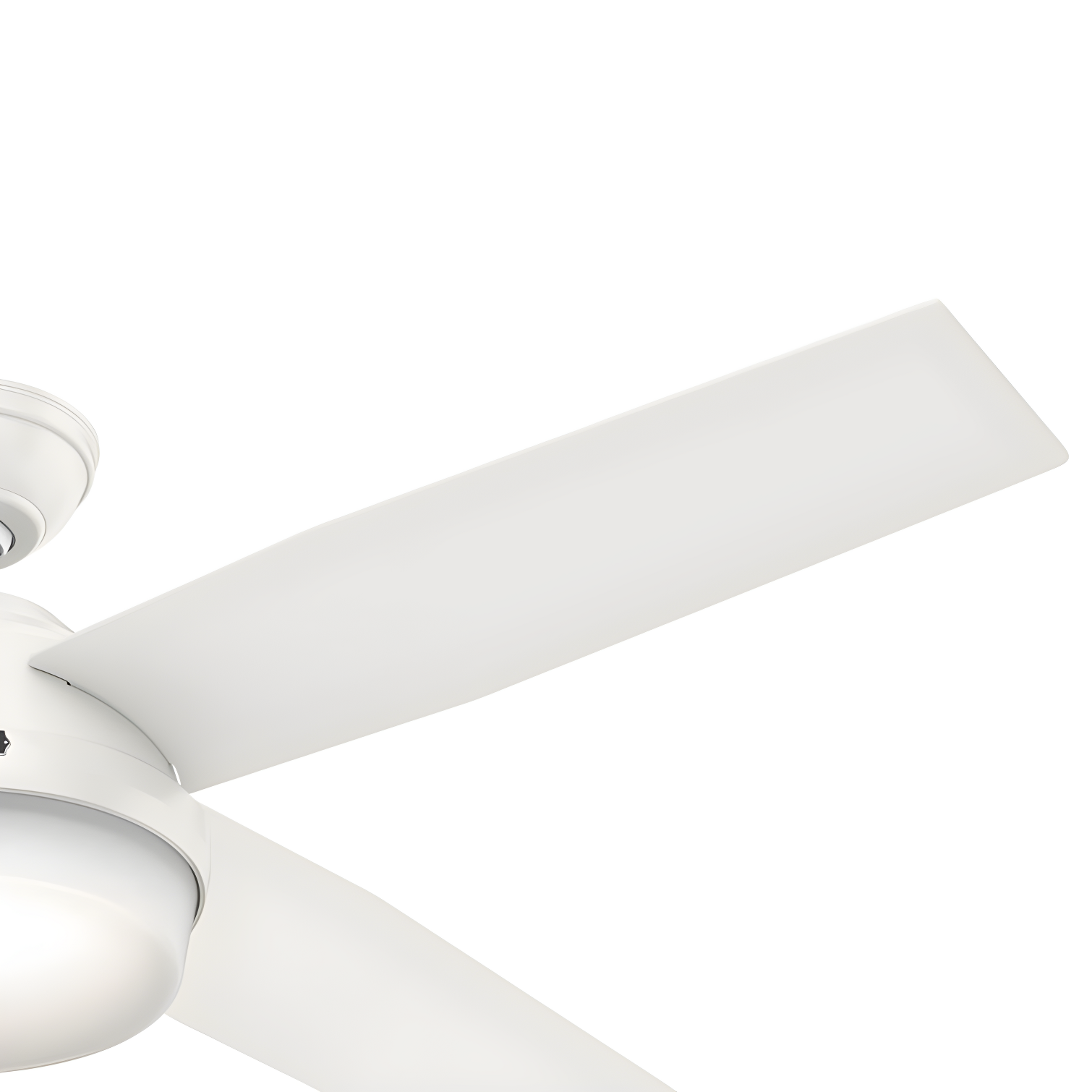 Dempsey 52" 4 - Blade Contemporary Indoor Ceiling Fan with Lights and Remote