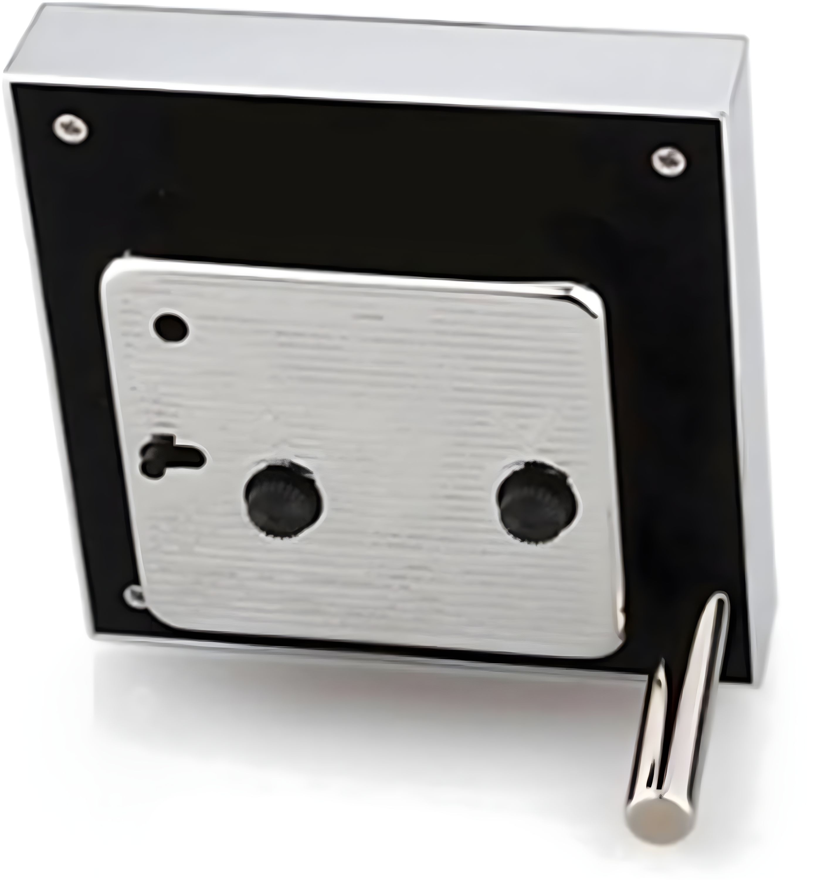 Addison Ross White Enamel Alarm Clock