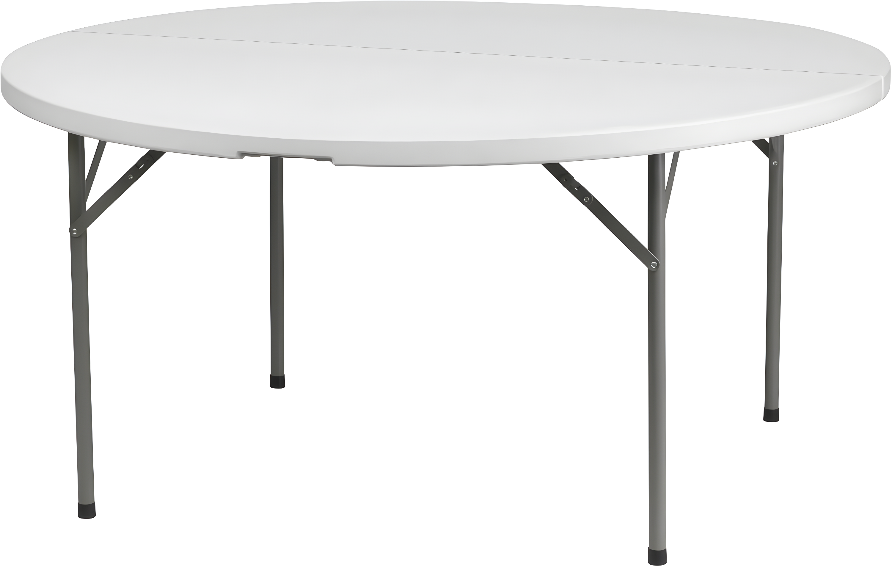 Noah 5' Round Plastic Event Folding Table by Flash Furniture