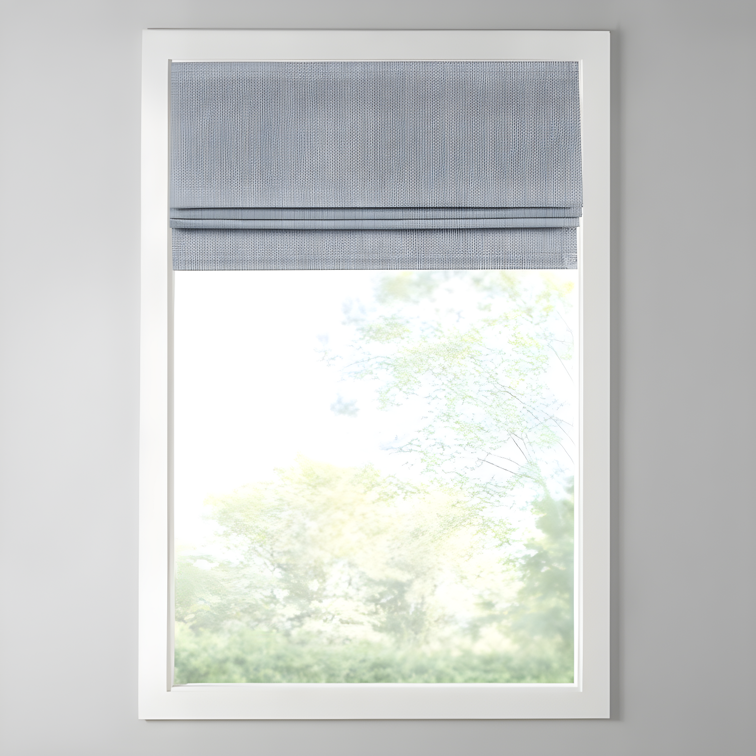 Galen Basketweave Cordless Room Darkening Single Roman Shade