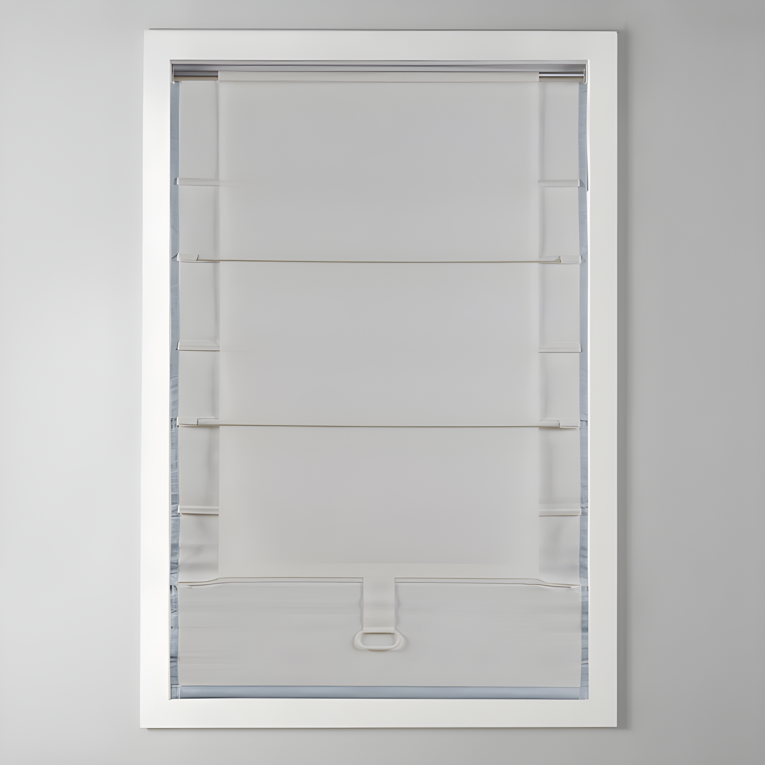 Galen Basketweave Cordless Room Darkening Single Roman Shade