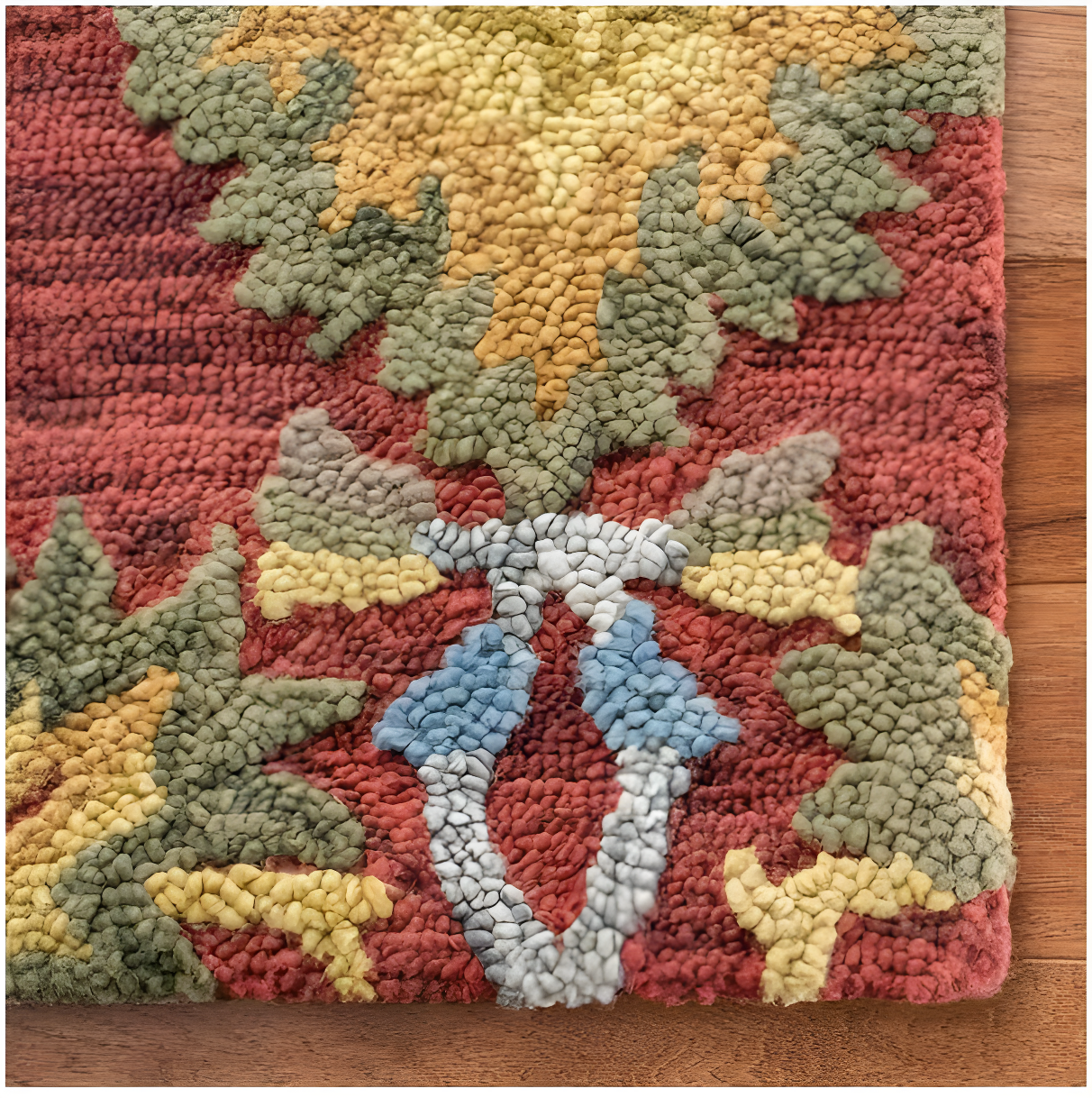 Blossom BLM402 Hand Tufted Runner Rug - Red/Multi - 2'3"x12' - Safavieh.