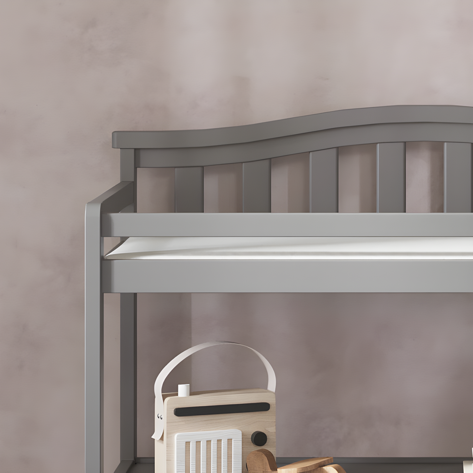 Camden Child Craft Arch Top Changing Table with Pad