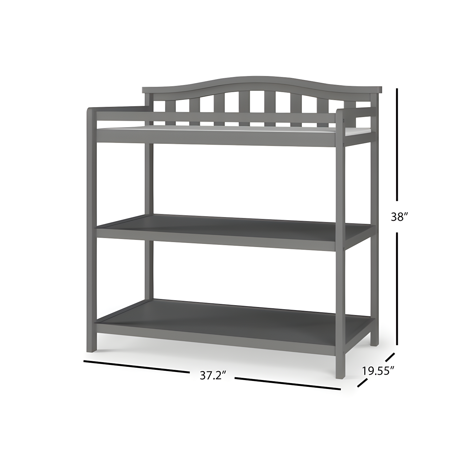 Camden Child Craft Arch Top Changing Table with Pad