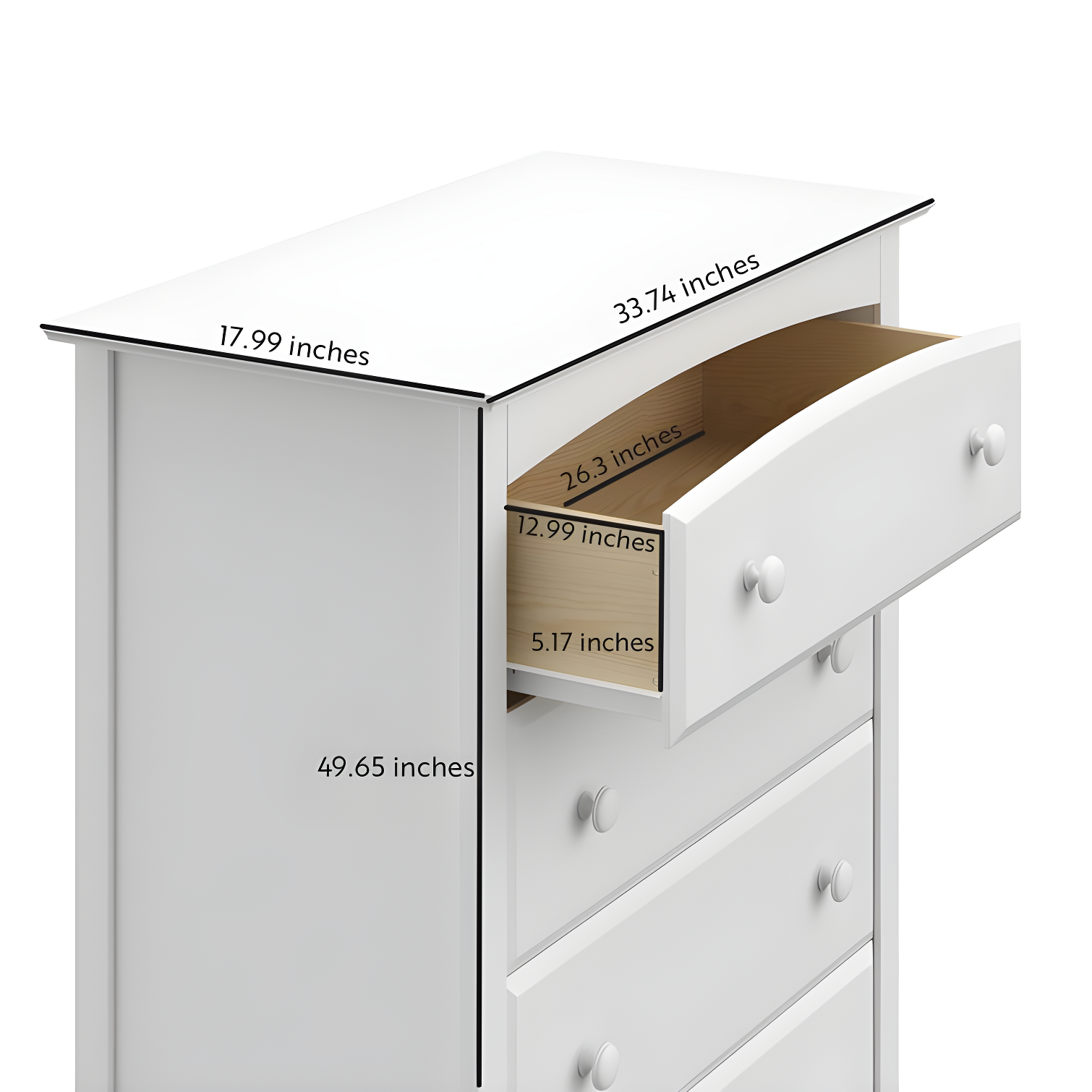 Kenton 5 Drawer Chest