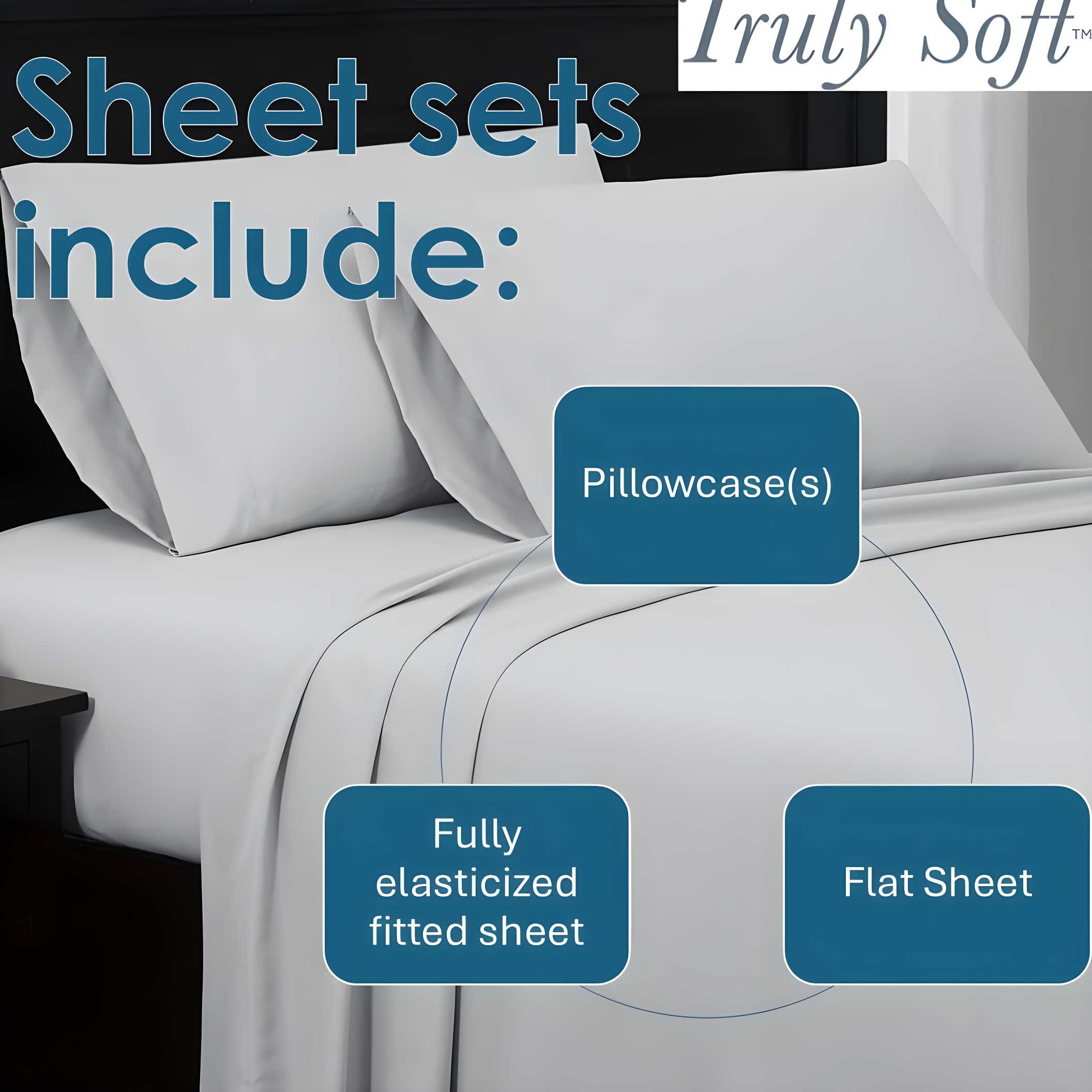 Truly Soft Everyday Microfiber Standard Sheet Set