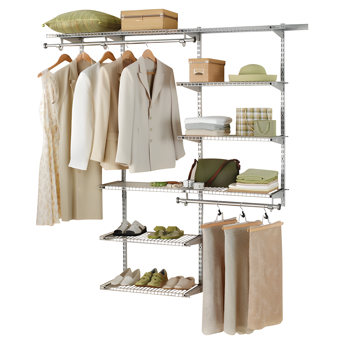 Configurations 36"W - 72"W Closet System
