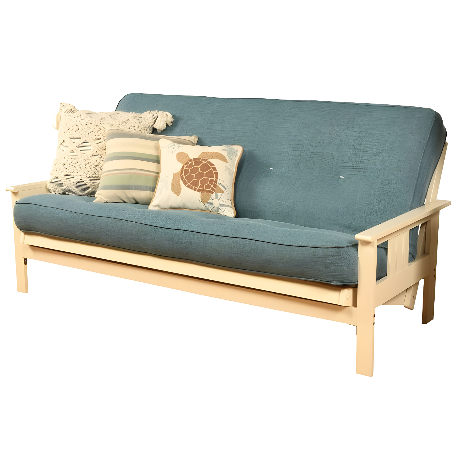 Aviva 7" Cotton and Foam Full Size Futon Mattress, Frame Not Included