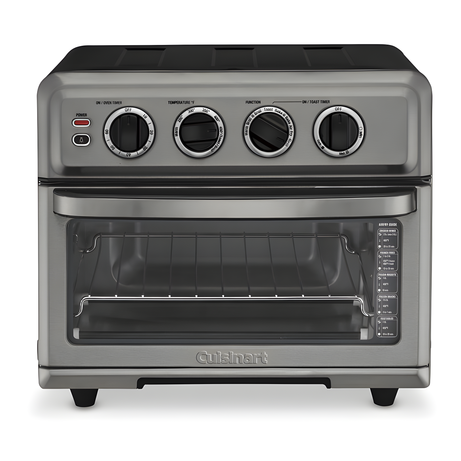 Cuisinart ® Black Stainless Steel AirFryer Toaster Oven with Grill