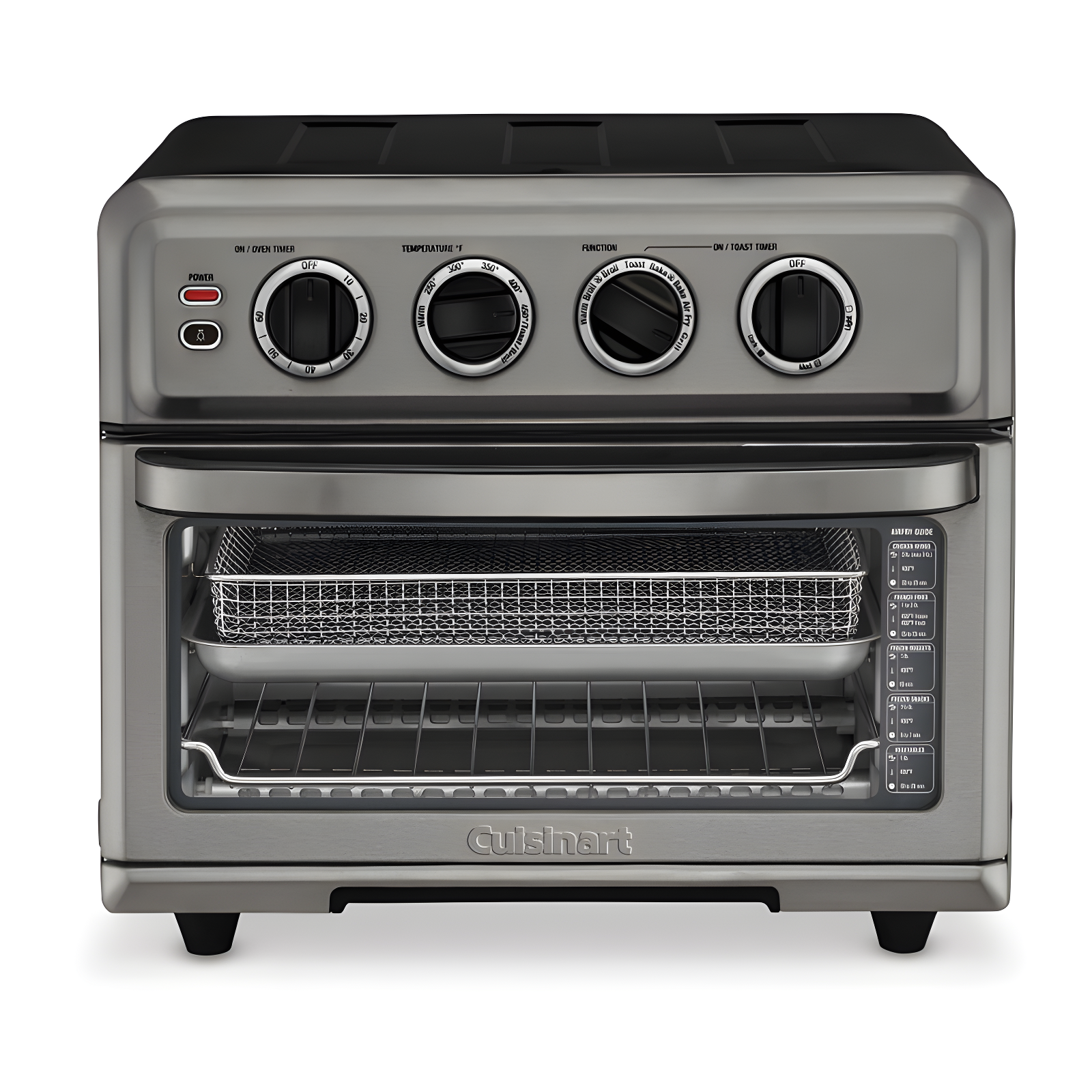 Cuisinart ® Black Stainless Steel AirFryer Toaster Oven with Grill