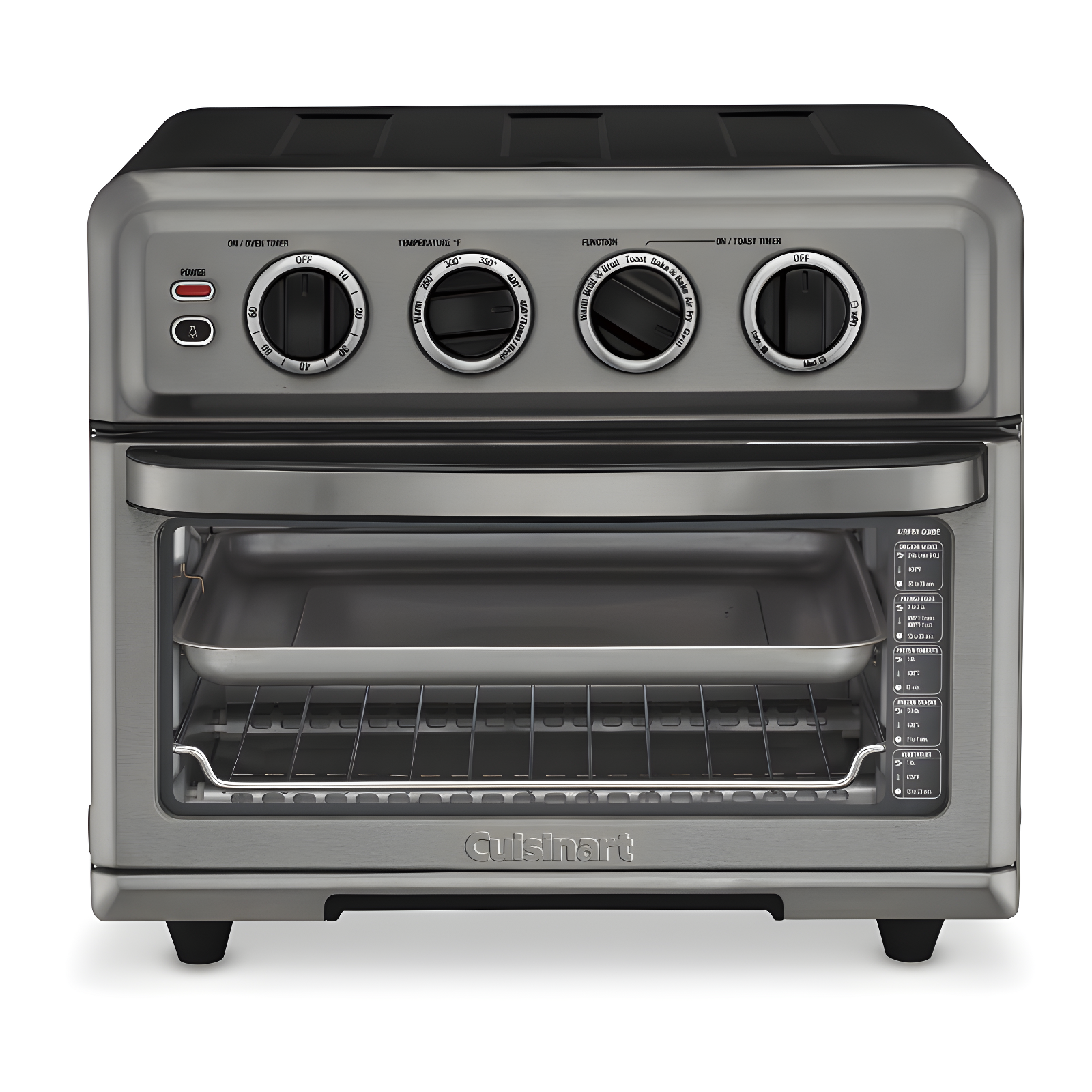 Cuisinart ® Black Stainless Steel AirFryer Toaster Oven with Grill