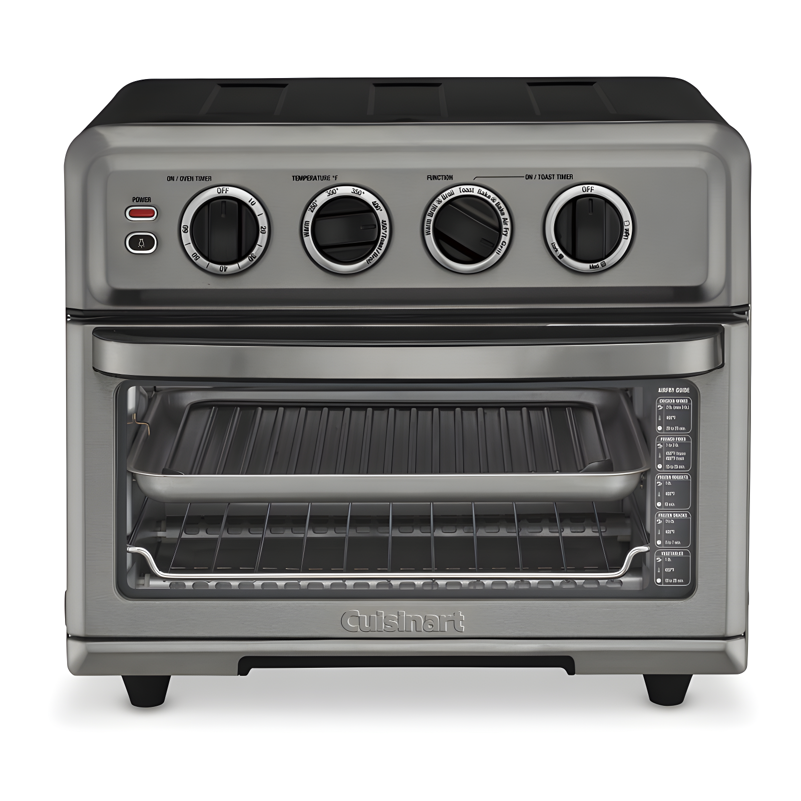 Cuisinart ® Black Stainless Steel AirFryer Toaster Oven with Grill