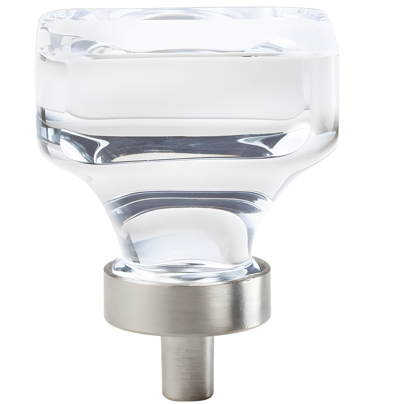 Glacio 1 3/8" Length Square Knob
