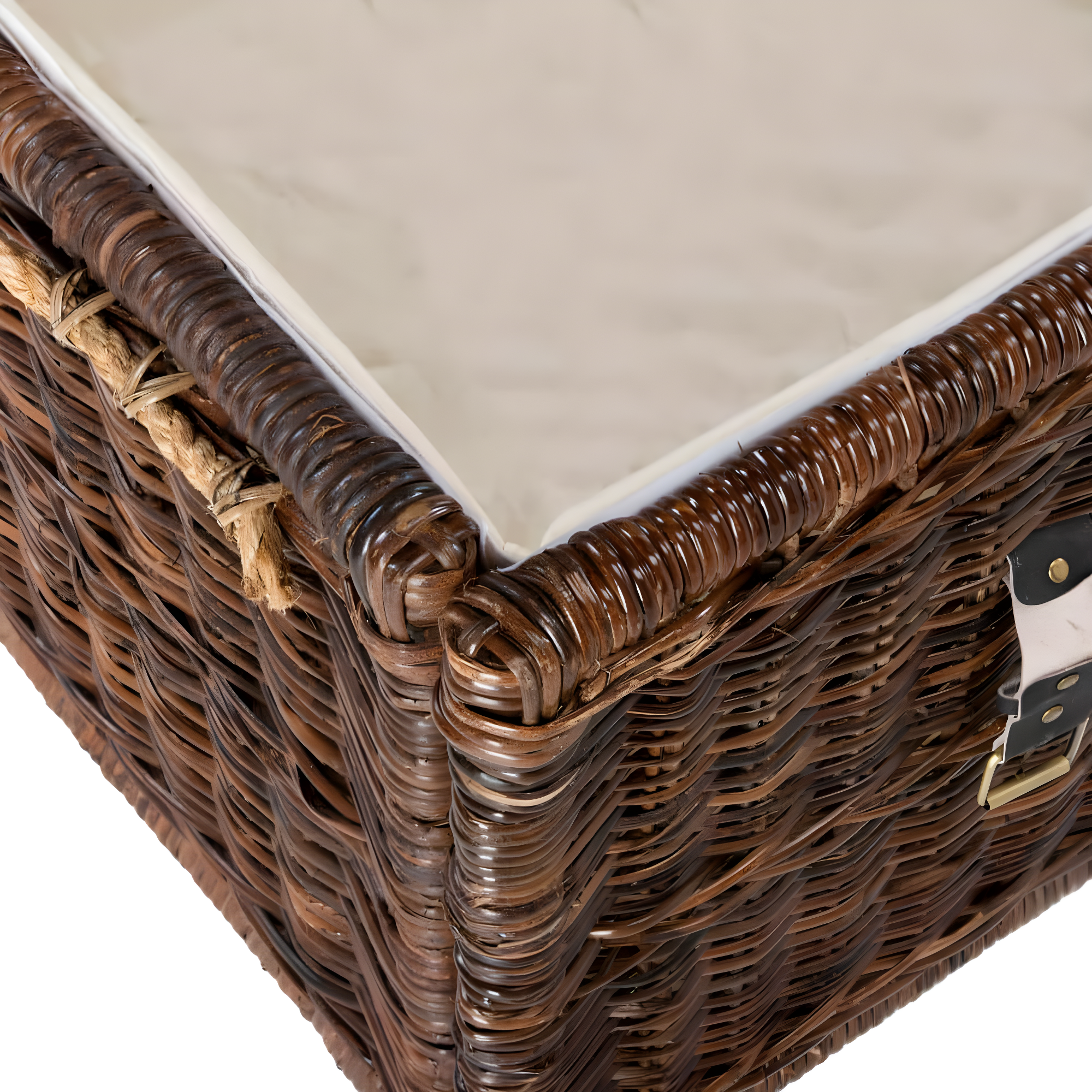 happimess Caden 46" Wicker Storage Trunk