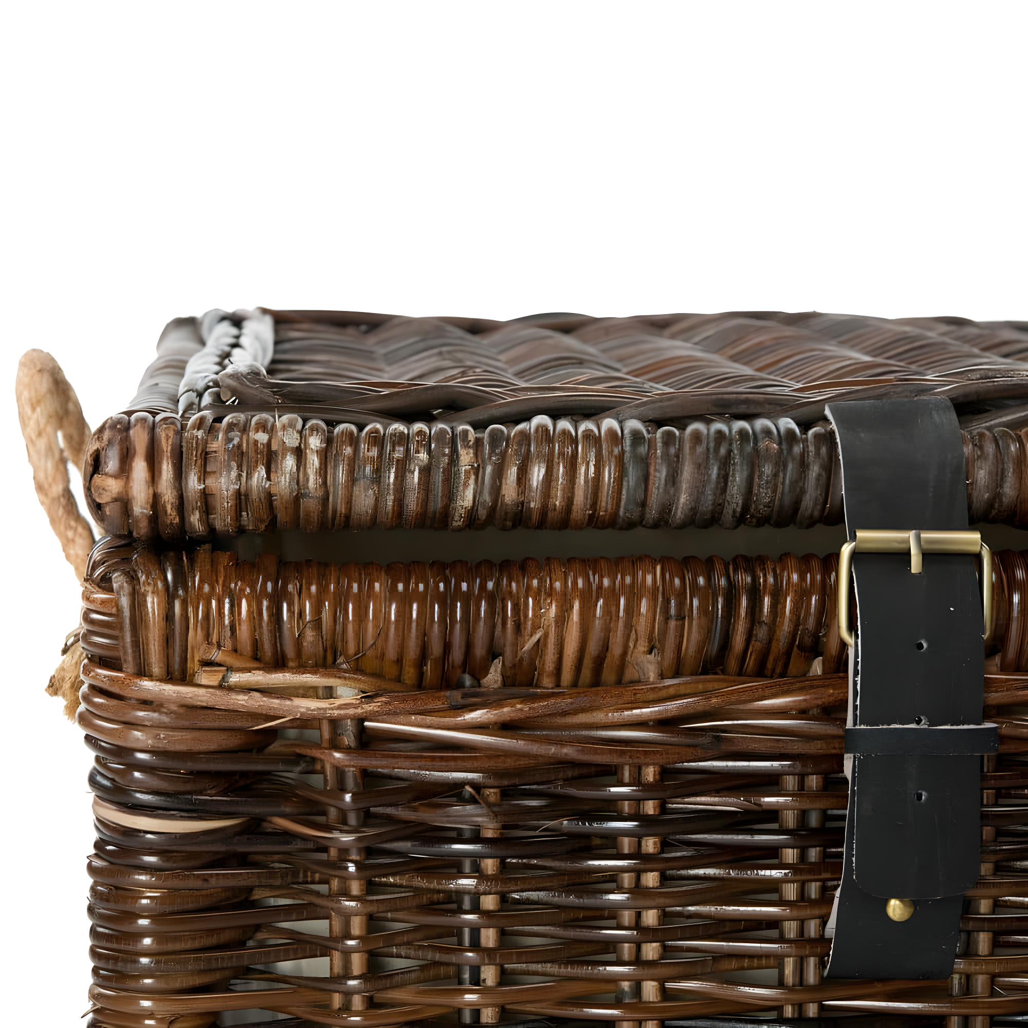 happimess Caden 46" Wicker Storage Trunk