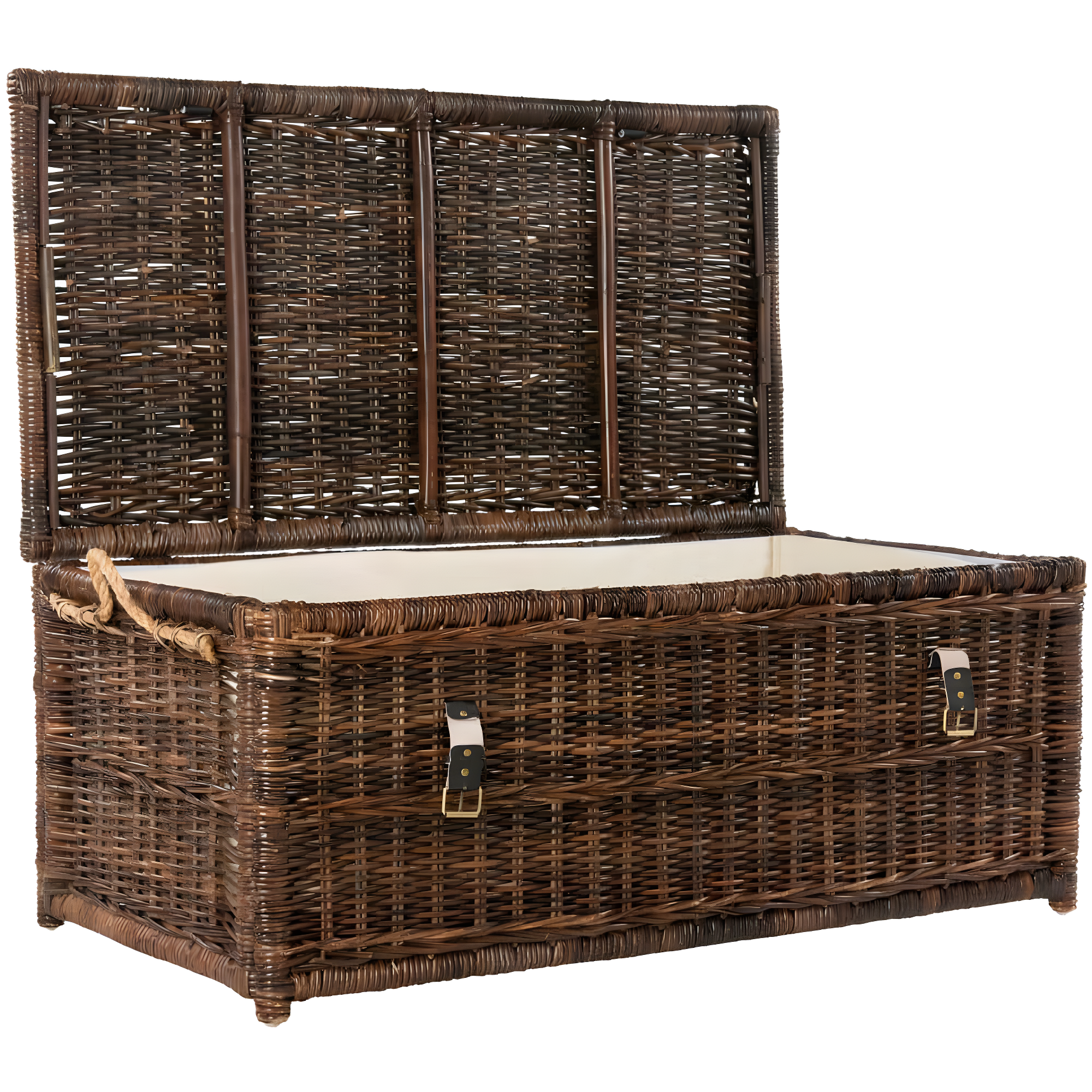 happimess Caden 46" Wicker Storage Trunk