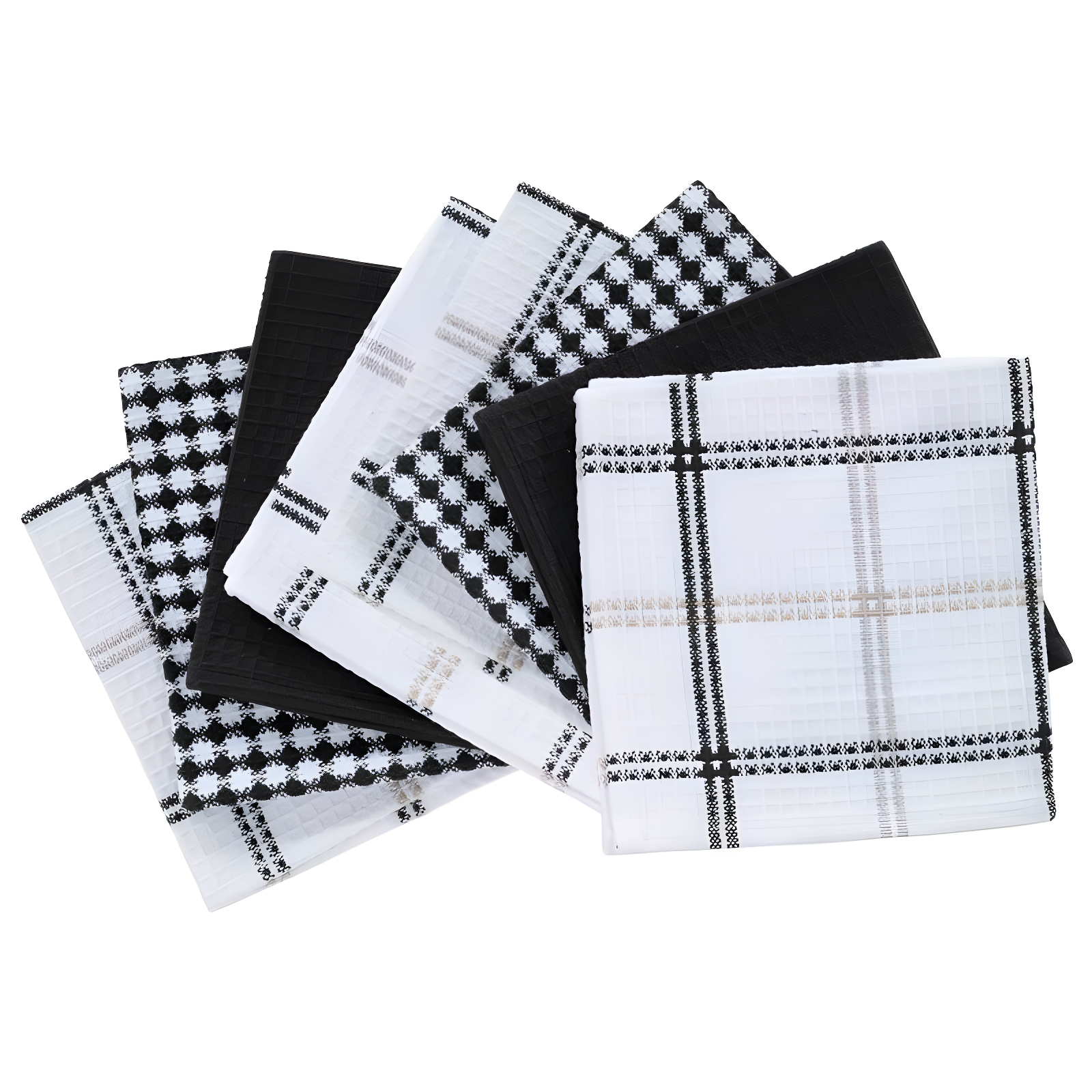 T-fal Flat Waffle Kitchen Dishcloth Set