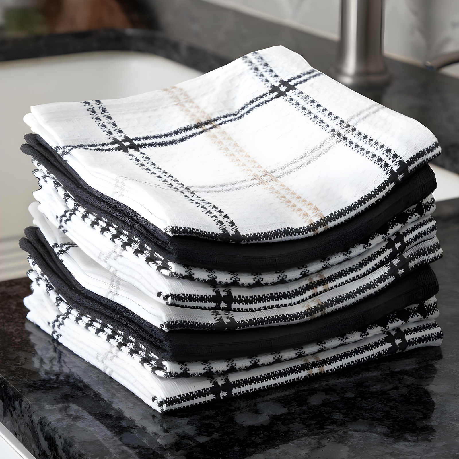 T-fal Flat Waffle Kitchen Dishcloth Set