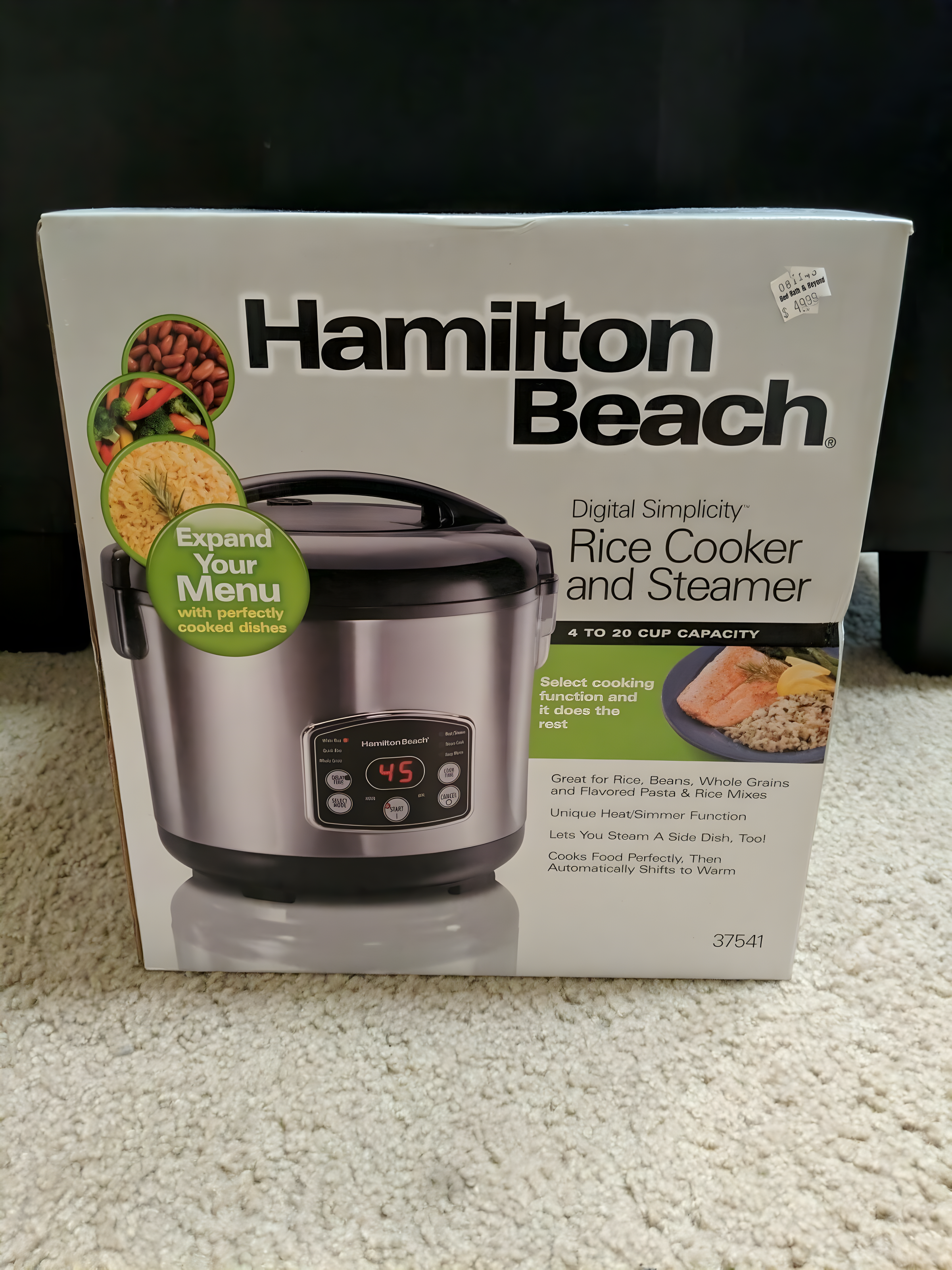 Hamilton Beach Hamilton Beach® Rice/Hot Cereal Cooker 2-14 Cups