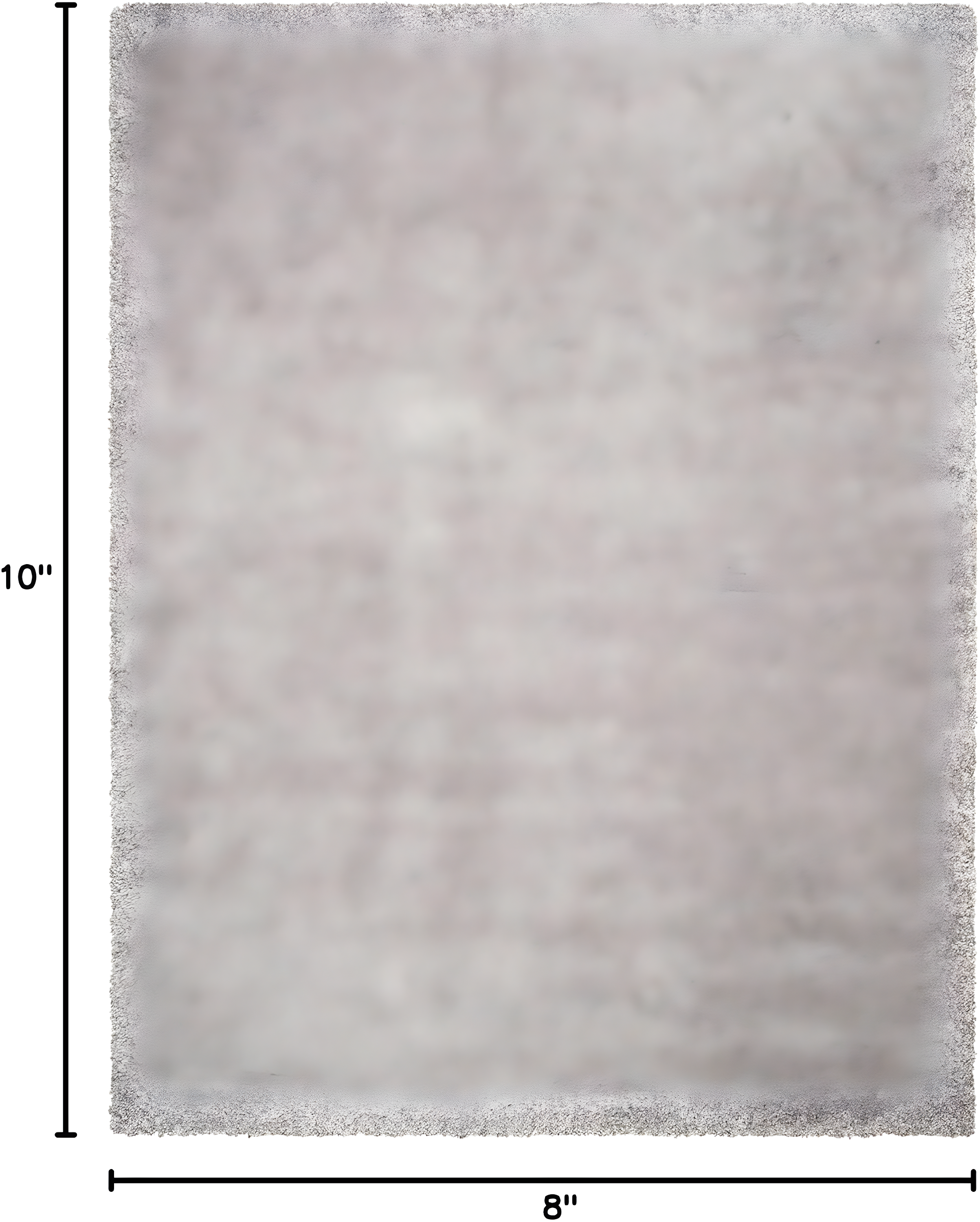 Shag SG151 Power Loomed Indoor Area Rug - Silver - 8'x10' - Safavieh.