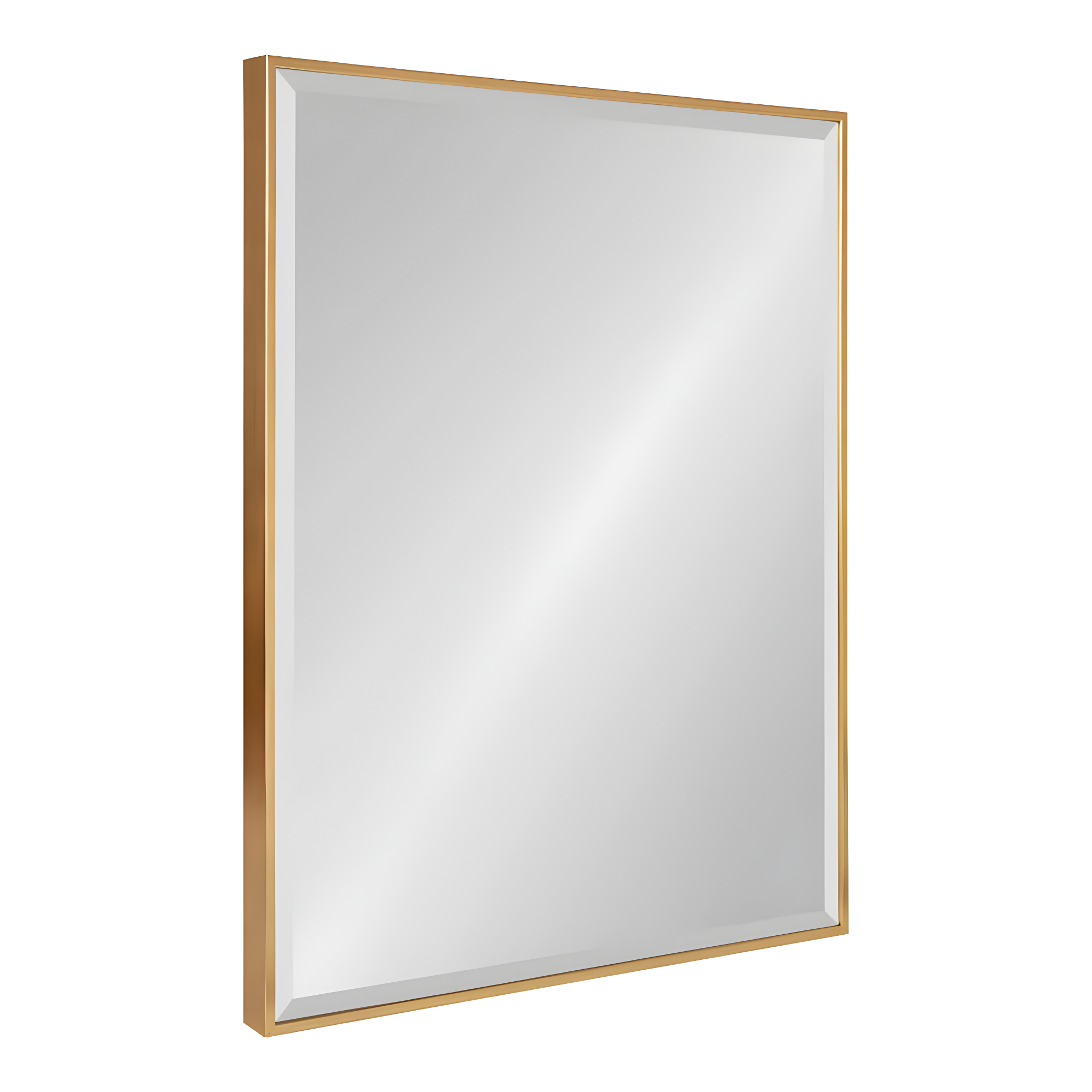 22.75" x 28.75" Rhodes Framed Wall Mirror Gold - Kate and Laurel