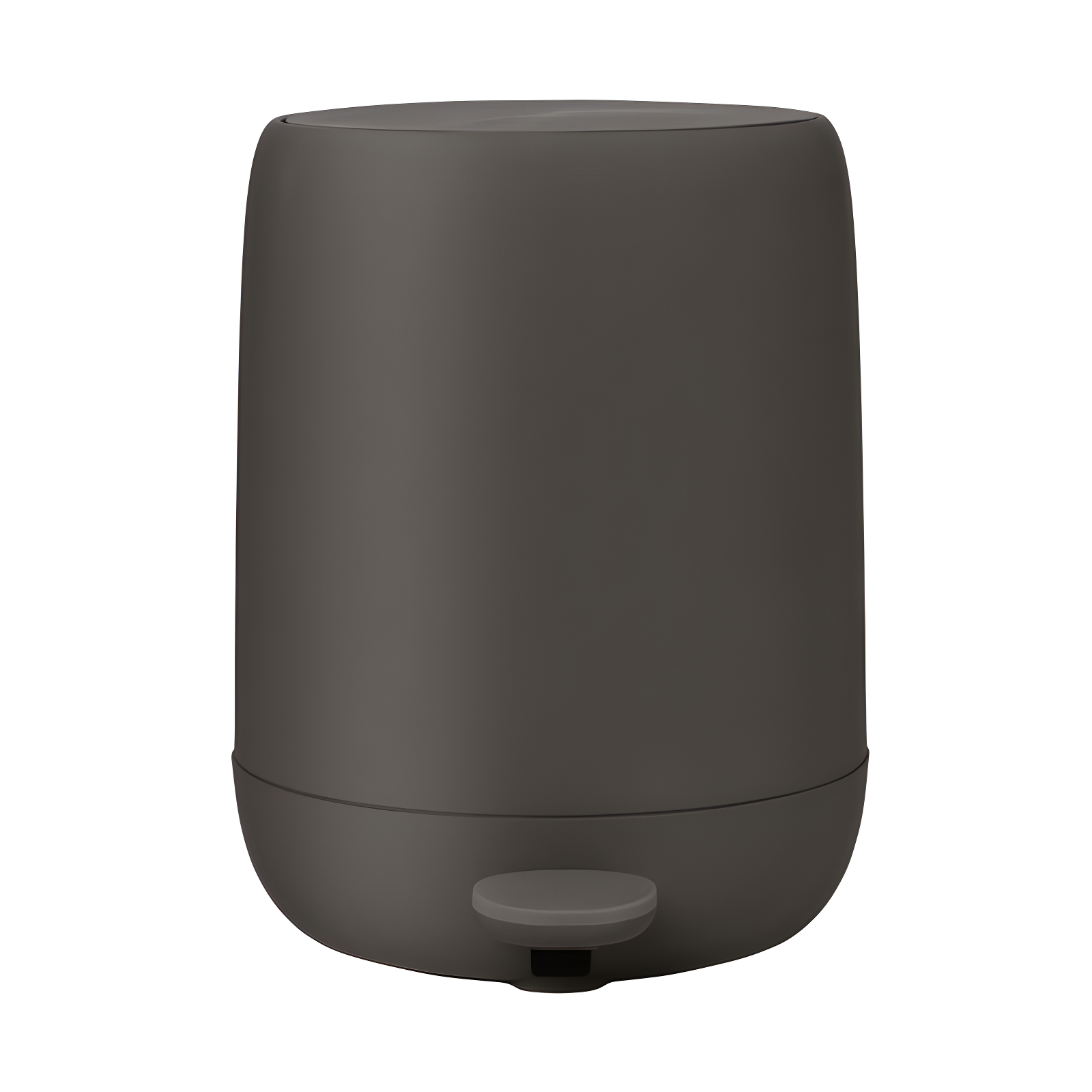 Blomus SONO 1.3-Gallon Moonbeam Cream Pedal Trash Bin