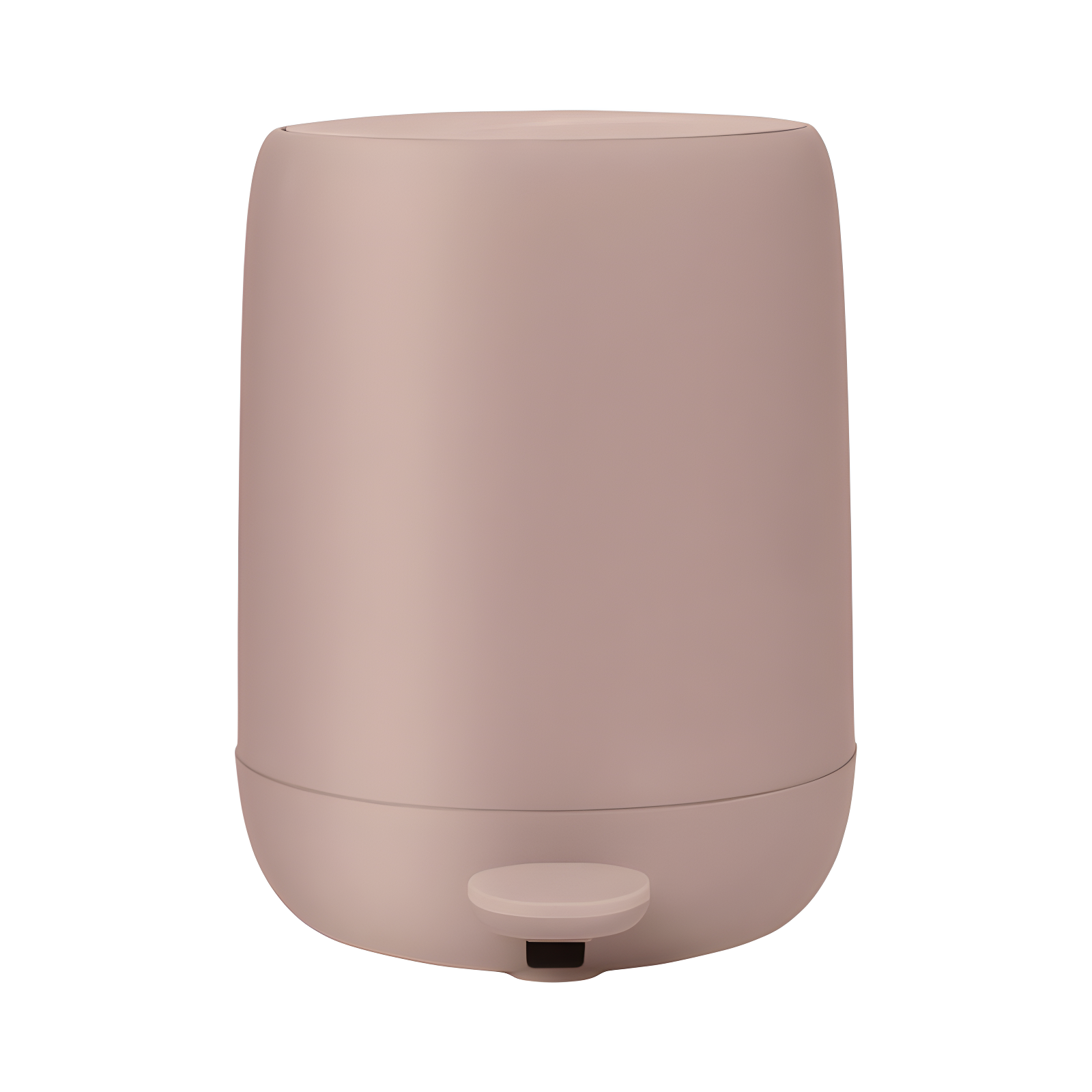 Blomus SONO 1.3-Gallon Moonbeam Cream Pedal Trash Bin