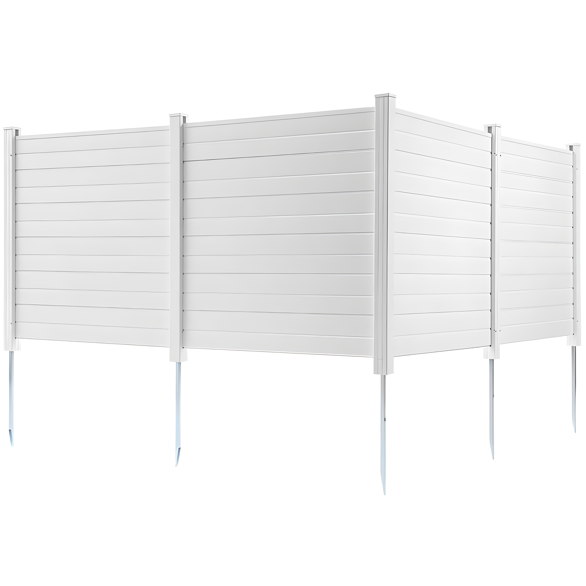 VEVOR 4 ft. H x 4 ft. W Outdoor Privacy Screens 4 Panels