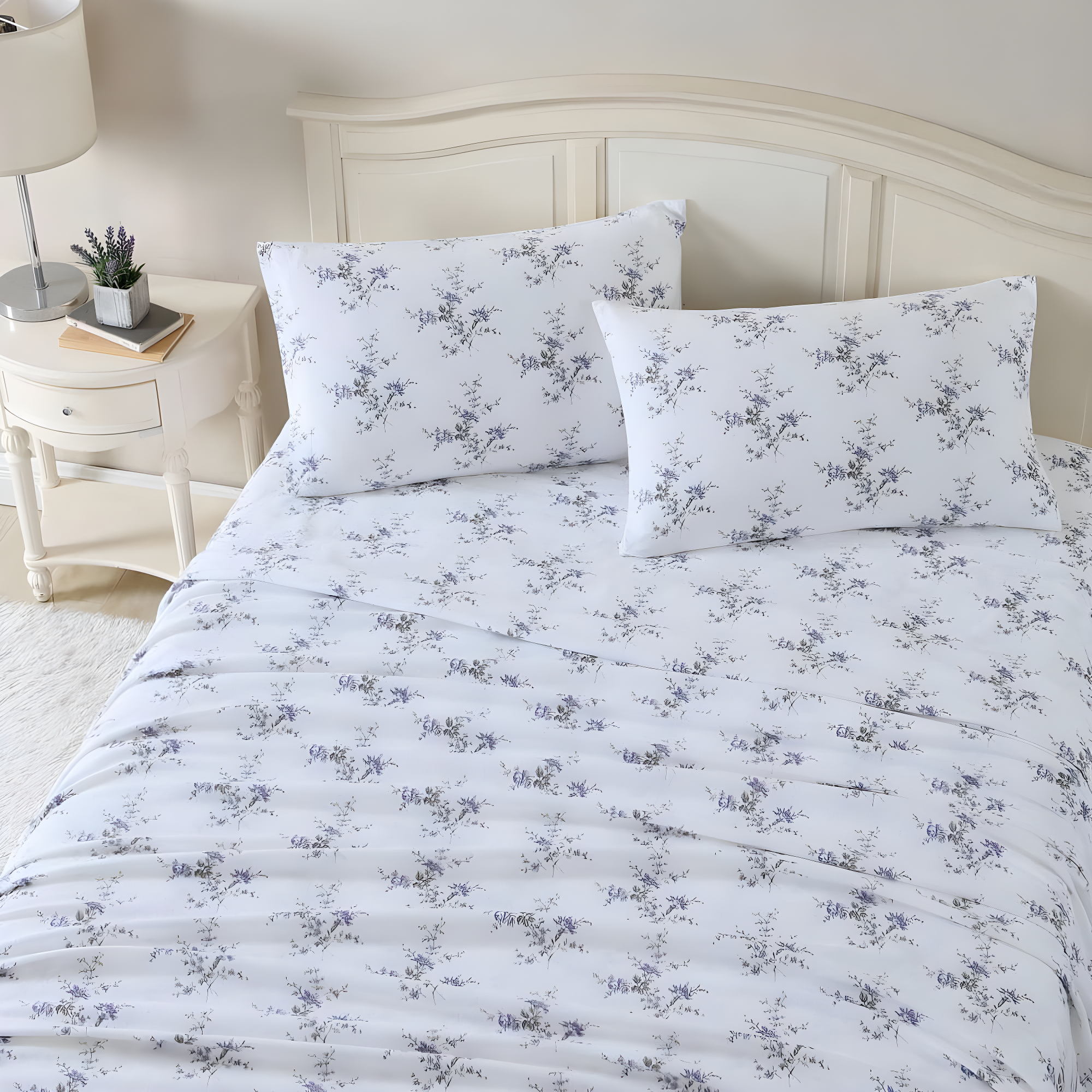 Laura Ashley Laura Ashley Cotton Flannel Cozy Sheet Sets