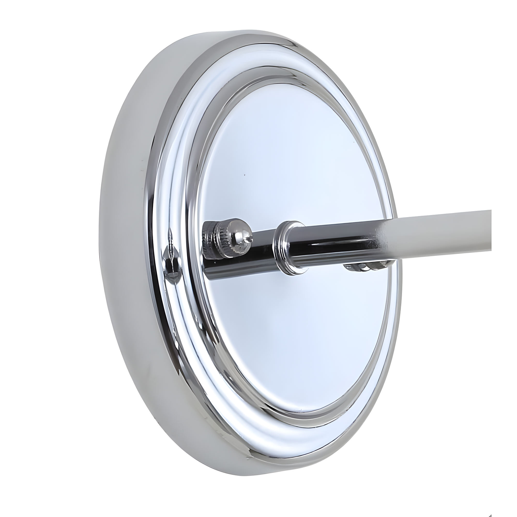 July 7.75" Metal Shade Sconce, Chrome