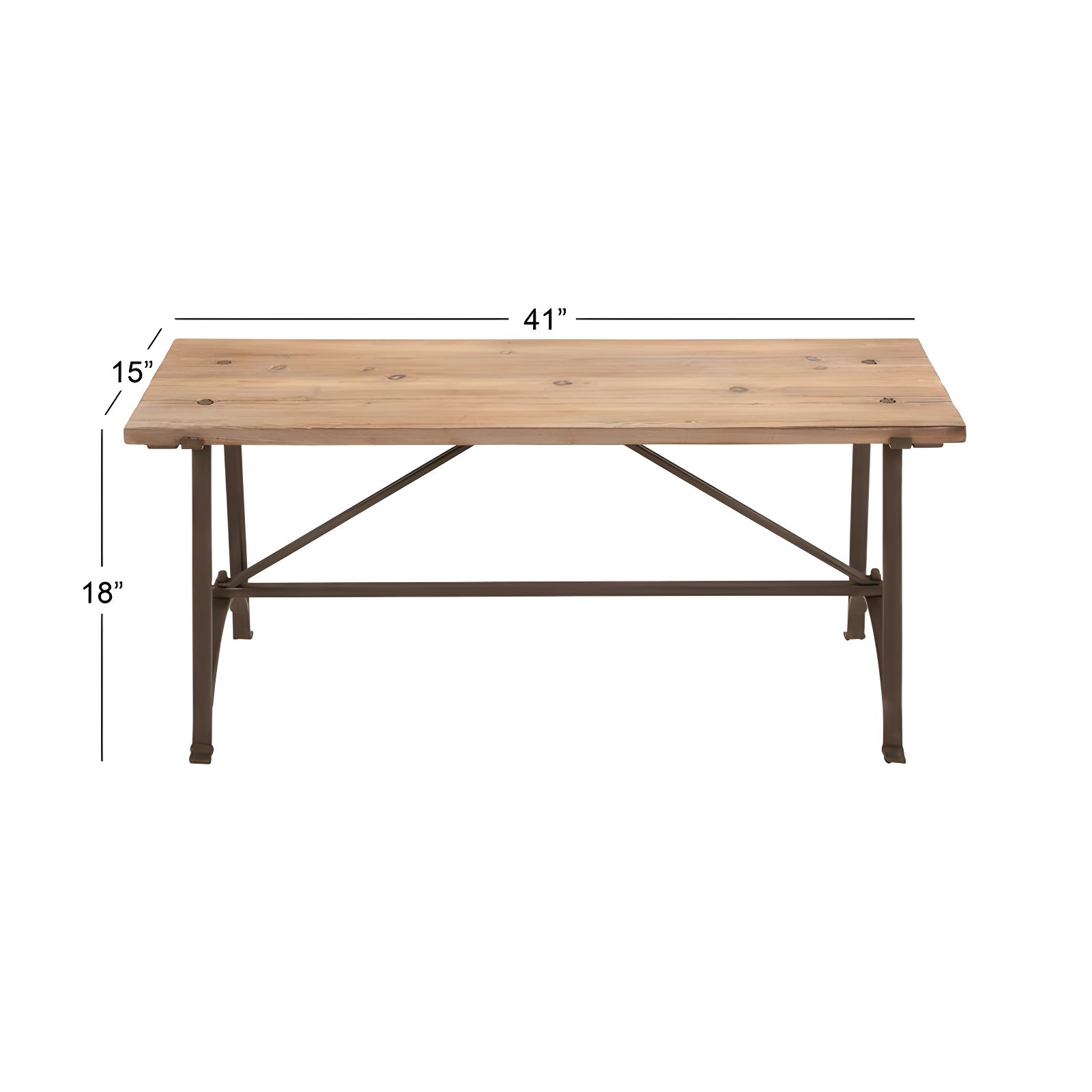 Millwood Pines Doucet Solid Wood Bench