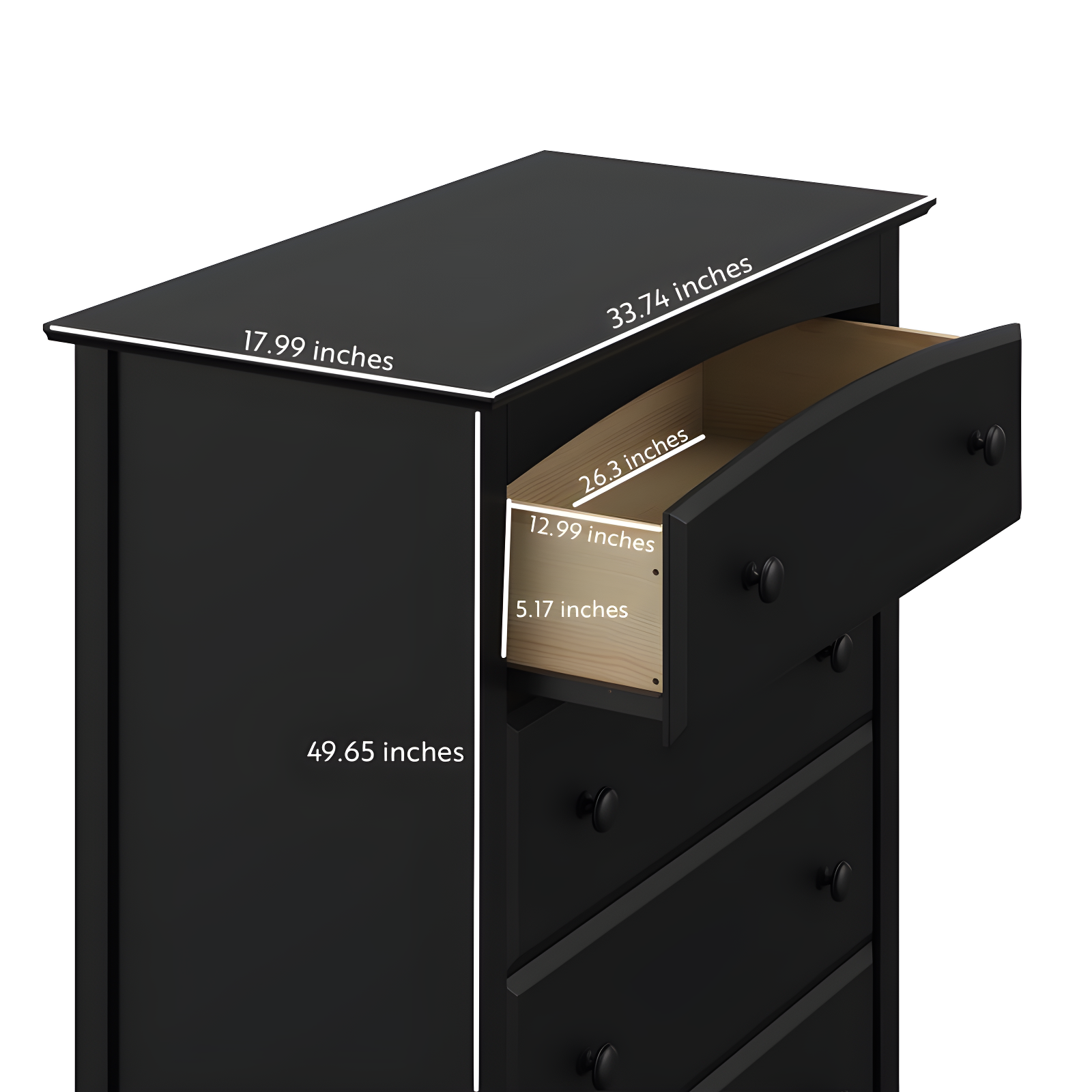 Kenton 5 Drawer Chest