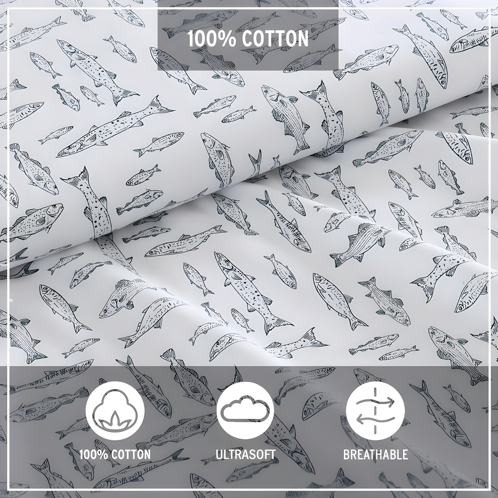 Eddie Bauer Eddie Bauer Printed Cotton Percale Sheet Sets
