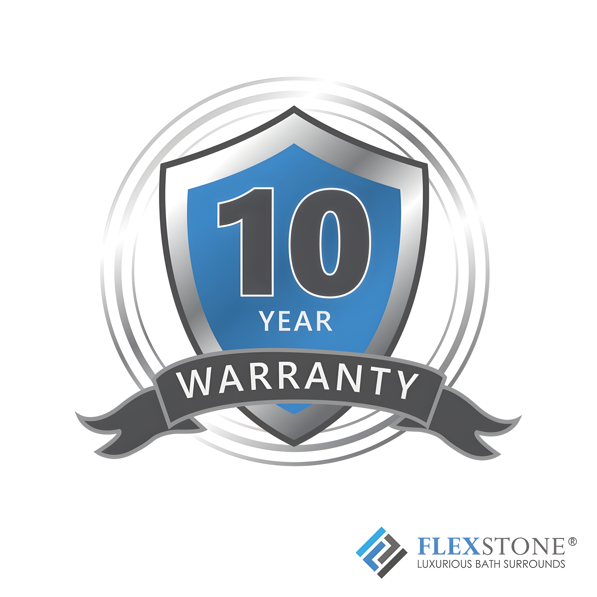 FlexStone 60"L x 32"W Single Threshold Alcove Shower Base with Right-Hand Drain