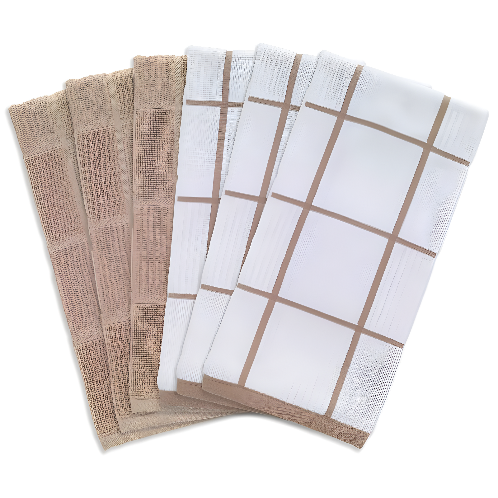 T-fal Solid and Check Dish Cloth