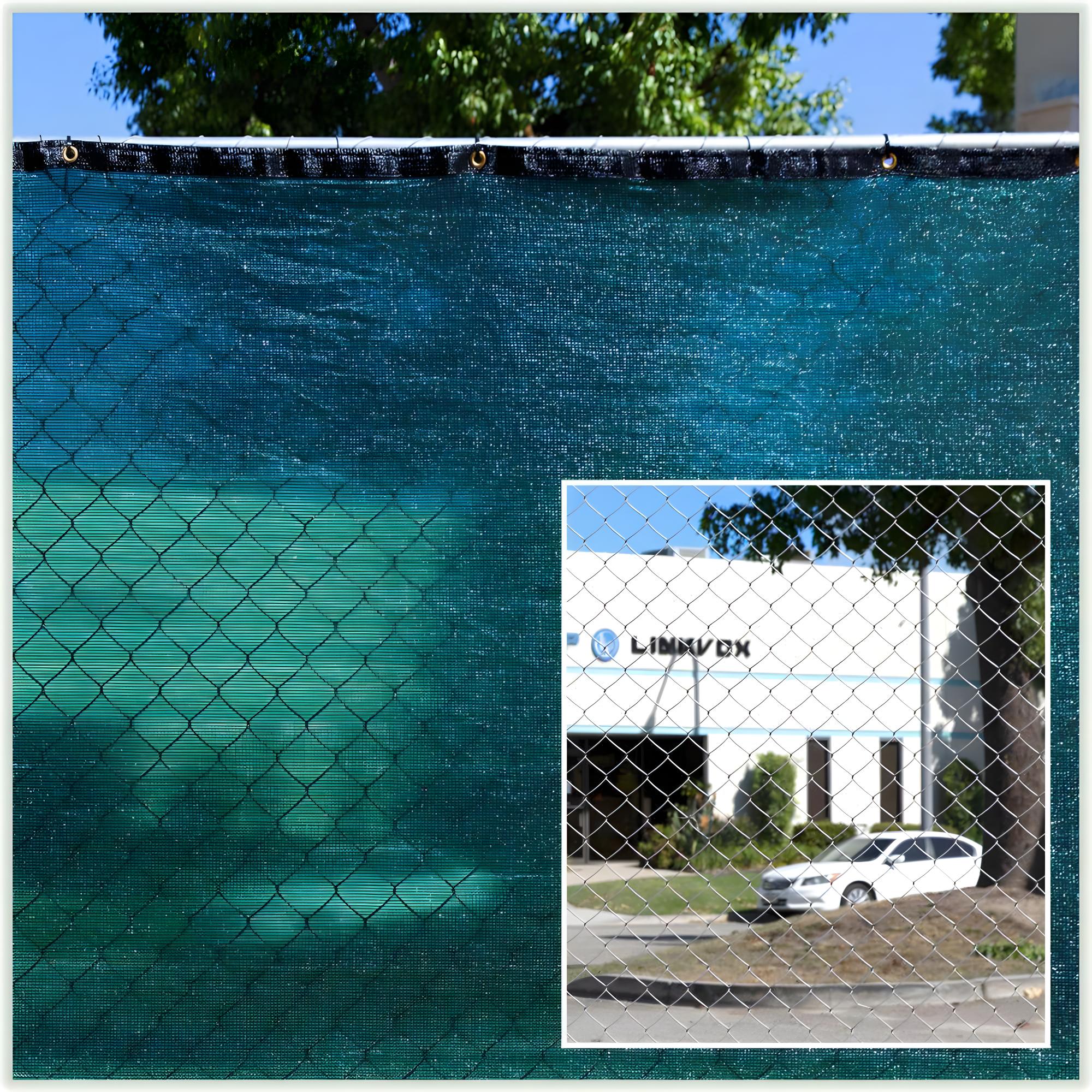 ColourTree Colour Tree Privacy Screen & Windscreen Fabric Cover – Durable Outdoor Fence Protection, UV-Resistant, Easy Installation