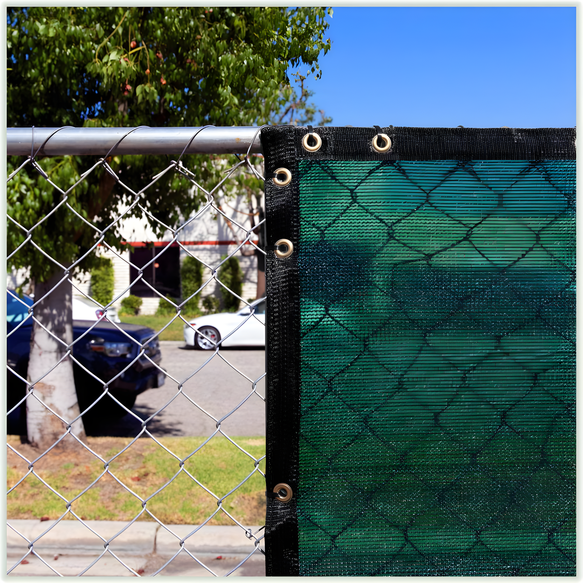 ColourTree Colour Tree Privacy Screen & Windscreen Fabric Cover – Durable Outdoor Fence Protection, UV-Resistant, Easy Installation