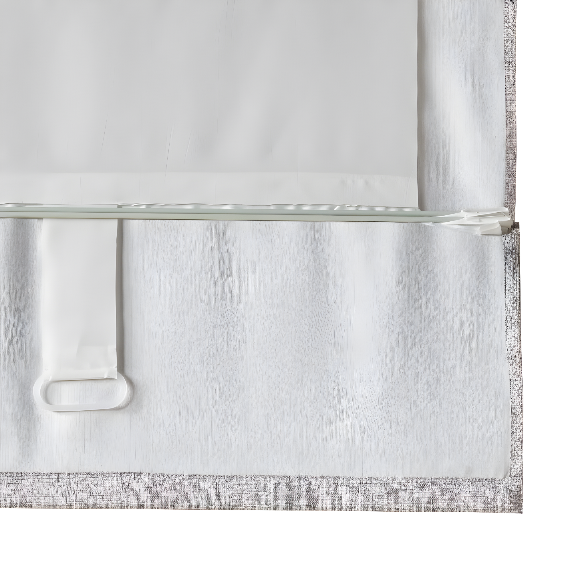 Galen Basketweave Cordless Room Darkening Single Roman Shade