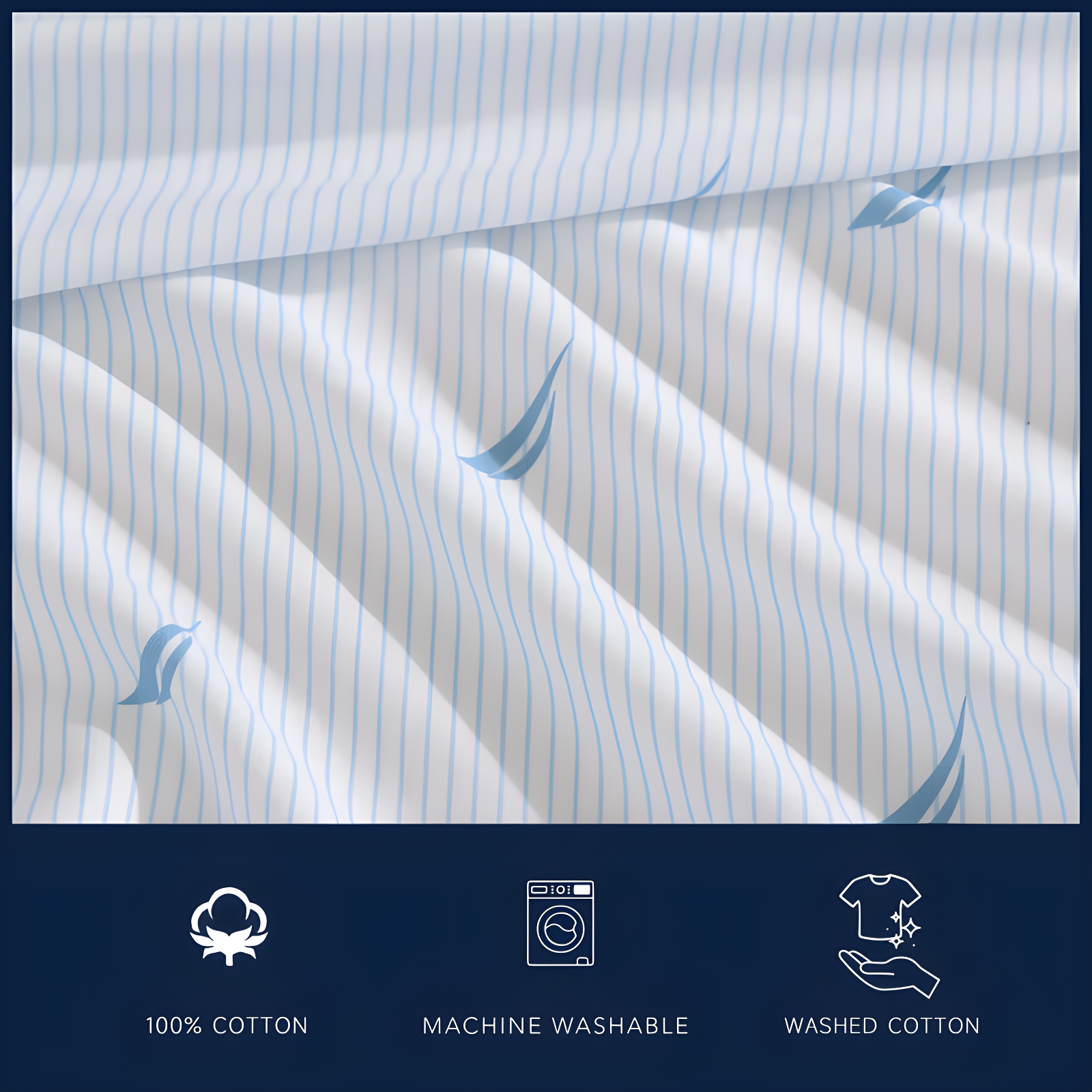 Nautica Printed Cotton Percale Sheet Sets