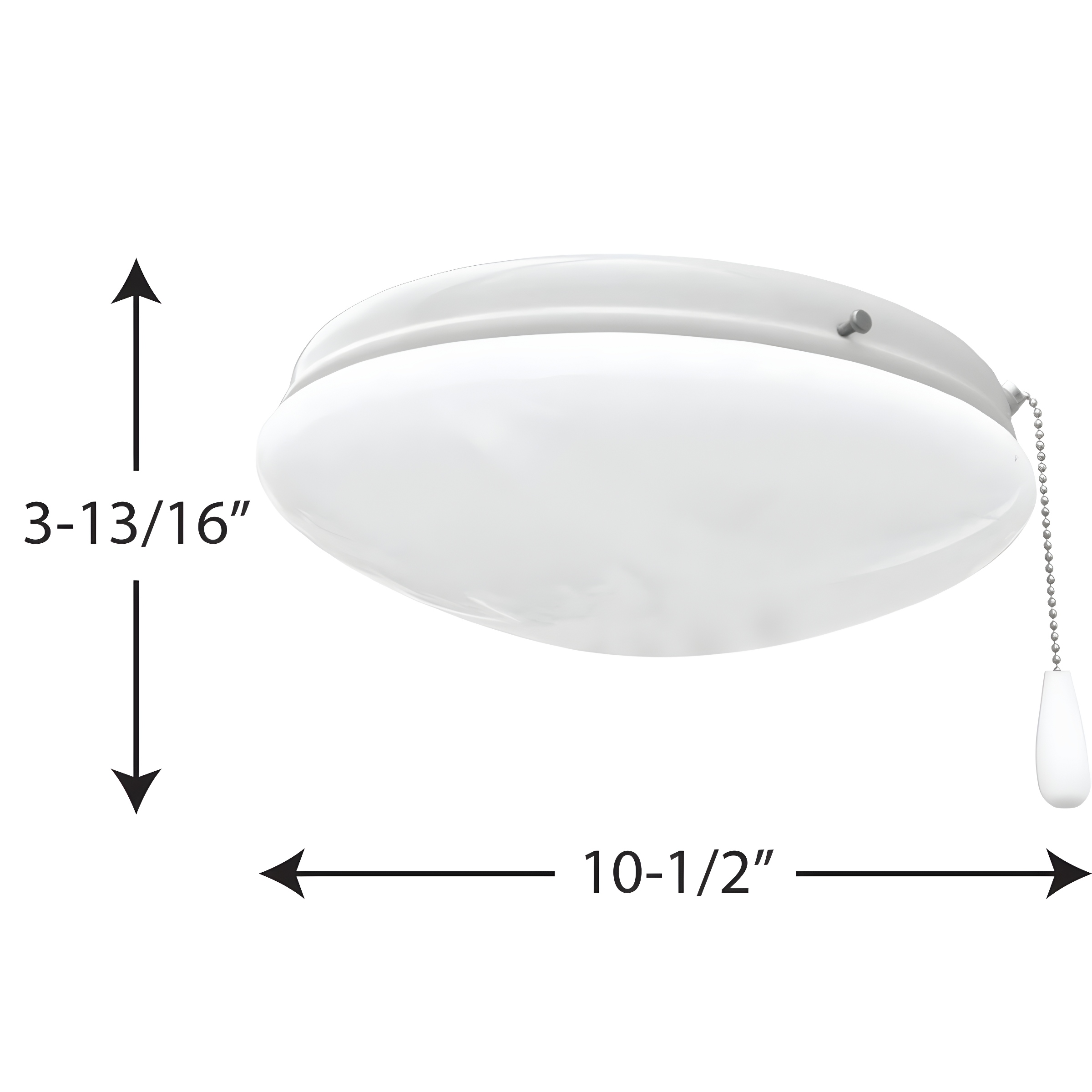 Progress Lighting - LED Fan Light Kit - Ceiling Fans - AirPro Light Kit - Wide -
