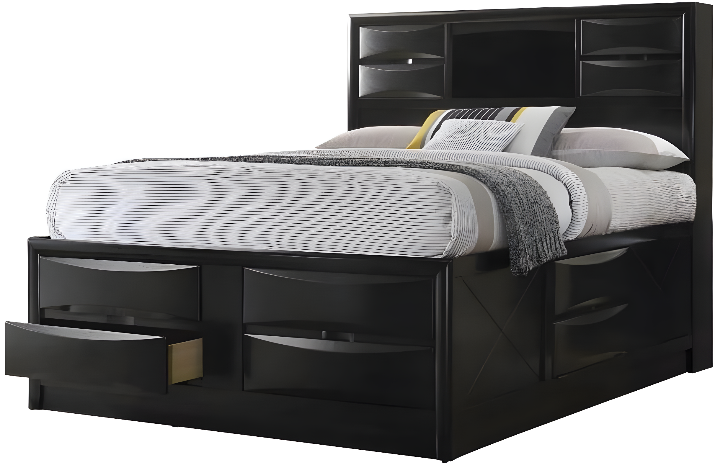 Briana Platform Storage Bed