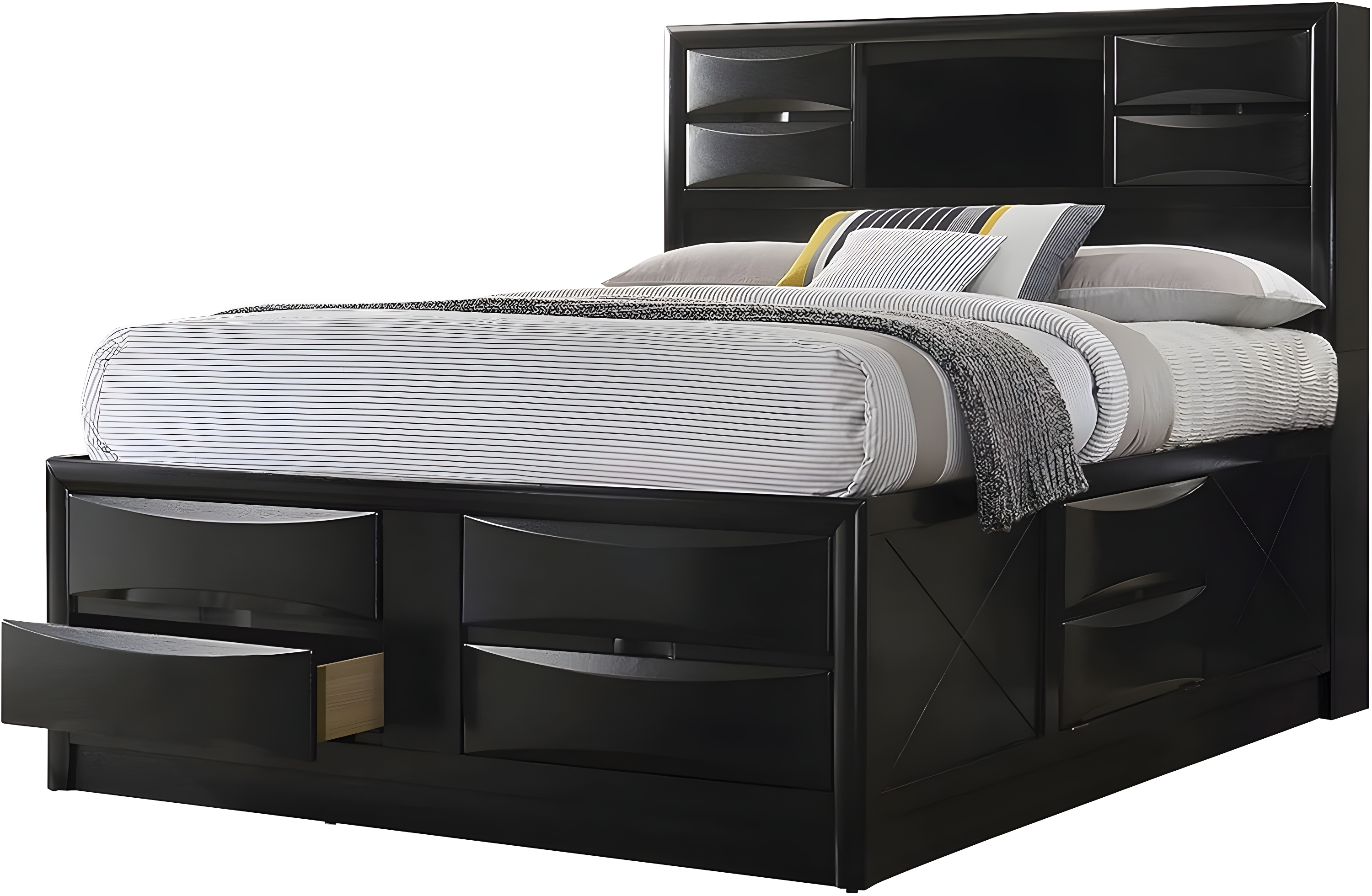 Briana Platform Storage Bed