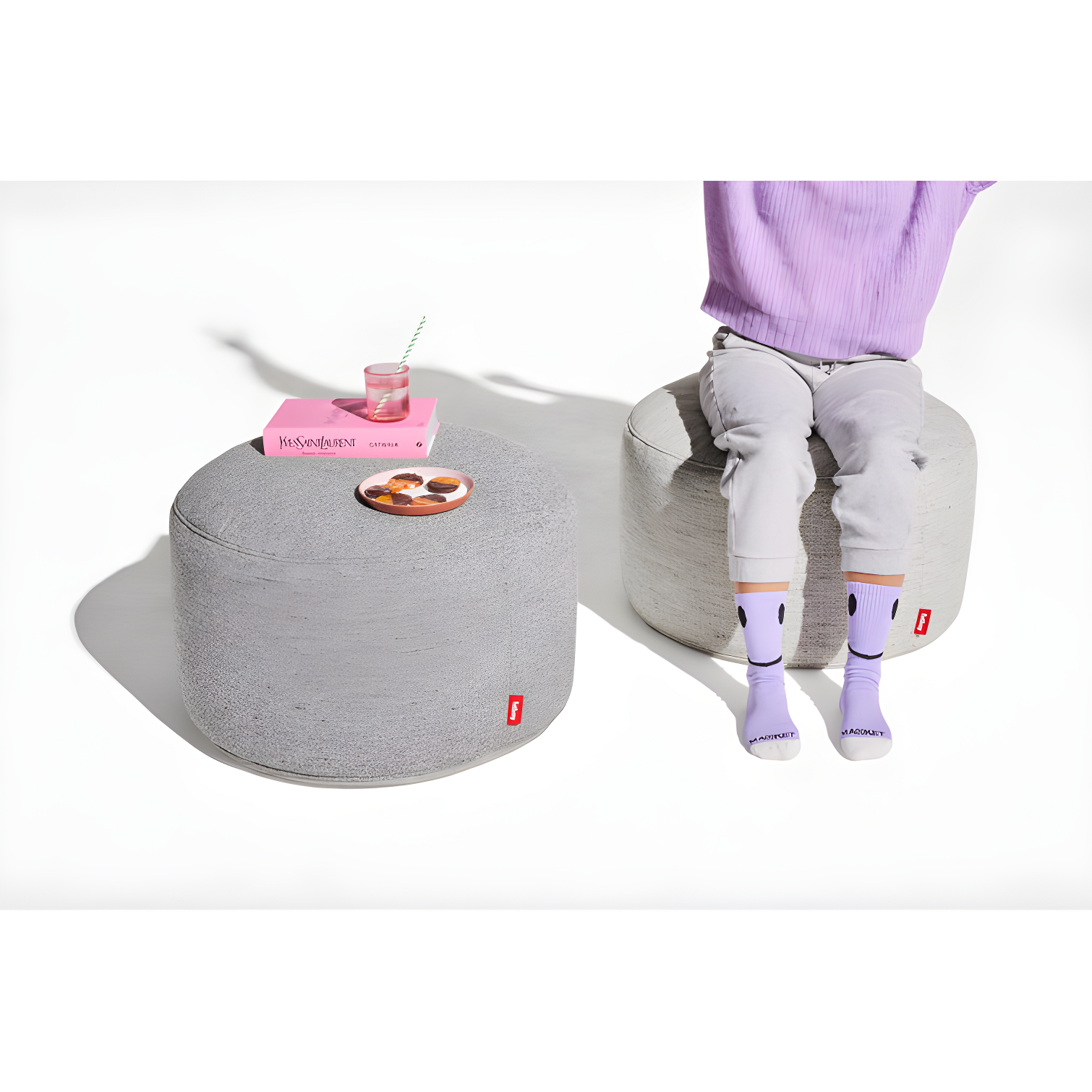 Point Large Mingle Pouf