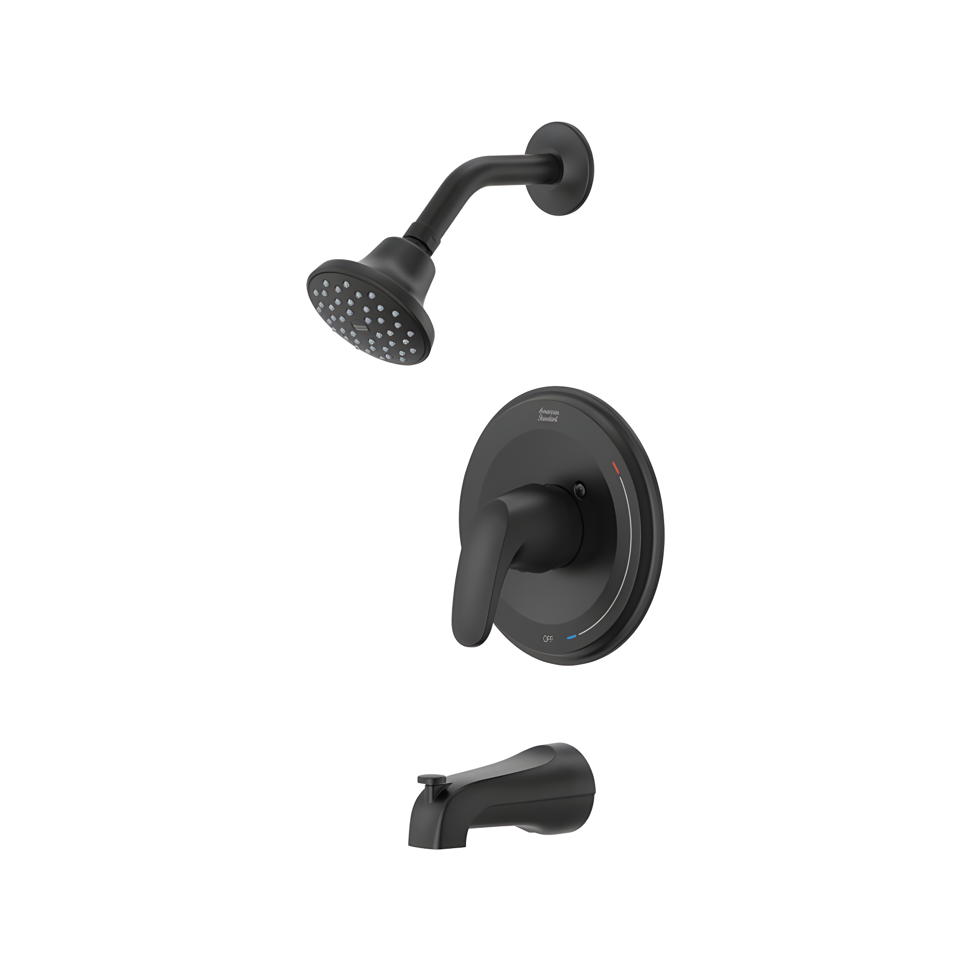American Standard Tu075.508 Colony Pro Tub And Shower Trim Package - Black