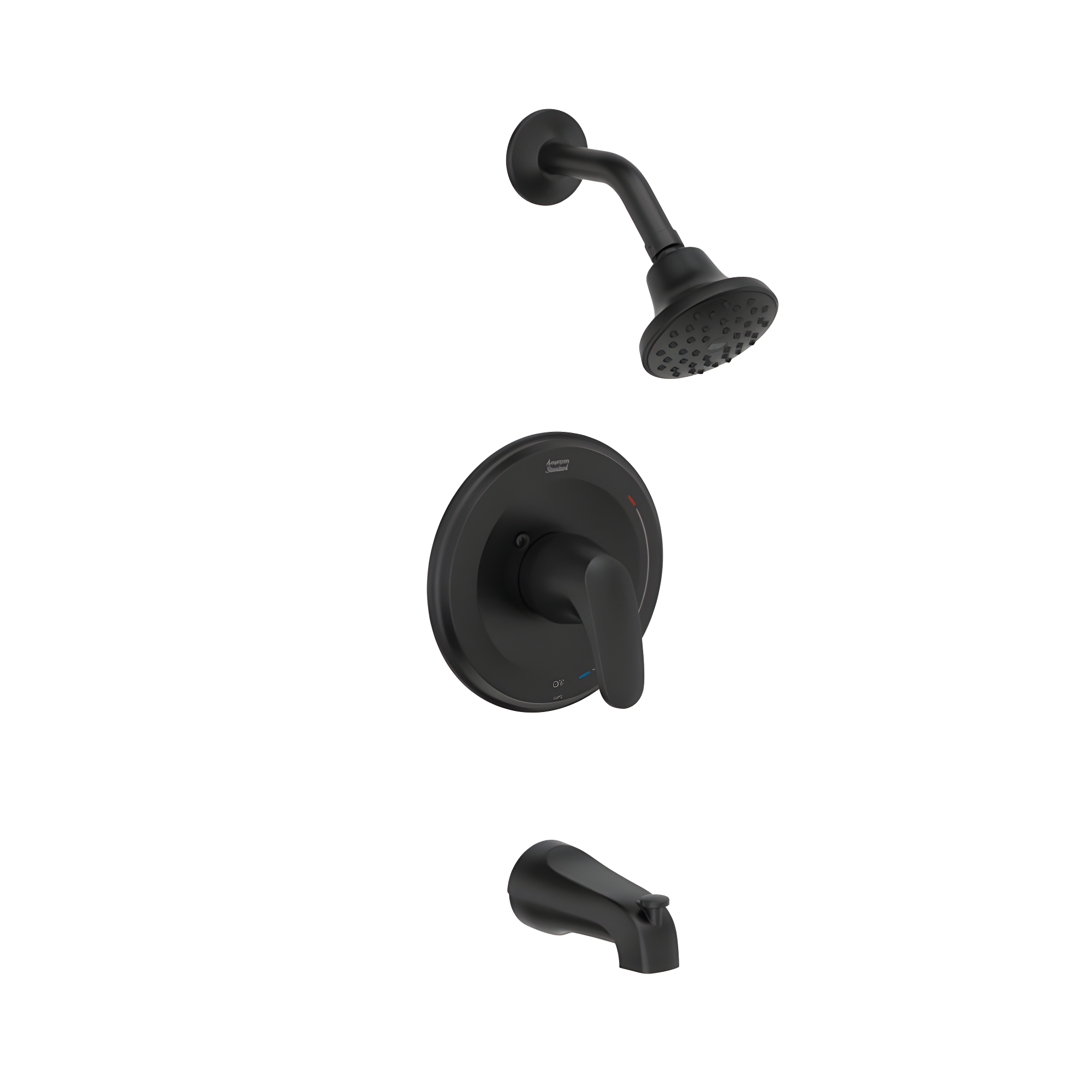 American Standard Tu075.508 Colony Pro Tub And Shower Trim Package - Black