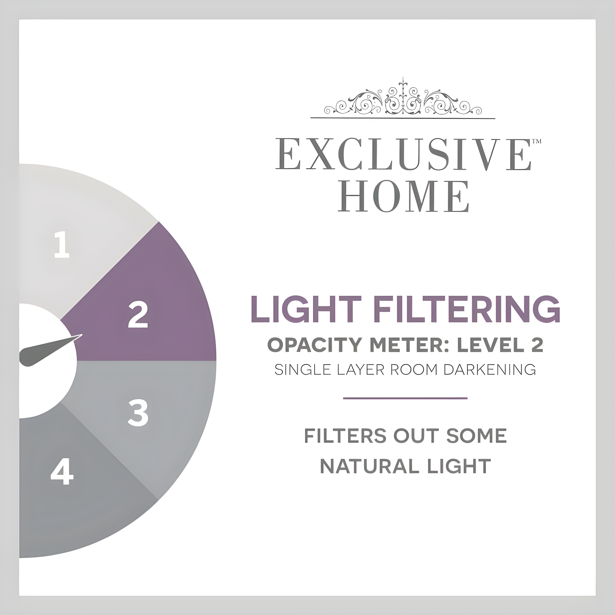 Amalgamated Textiles Exclusive Home Loha Light Filtering Rod Pocket Tie Up Shade