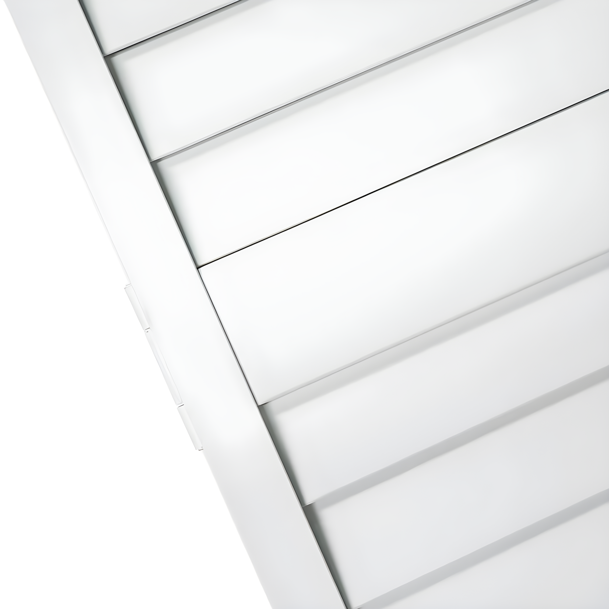 Kimberly Bay Louvered Wood Painted Plantation Bi-Fold Door